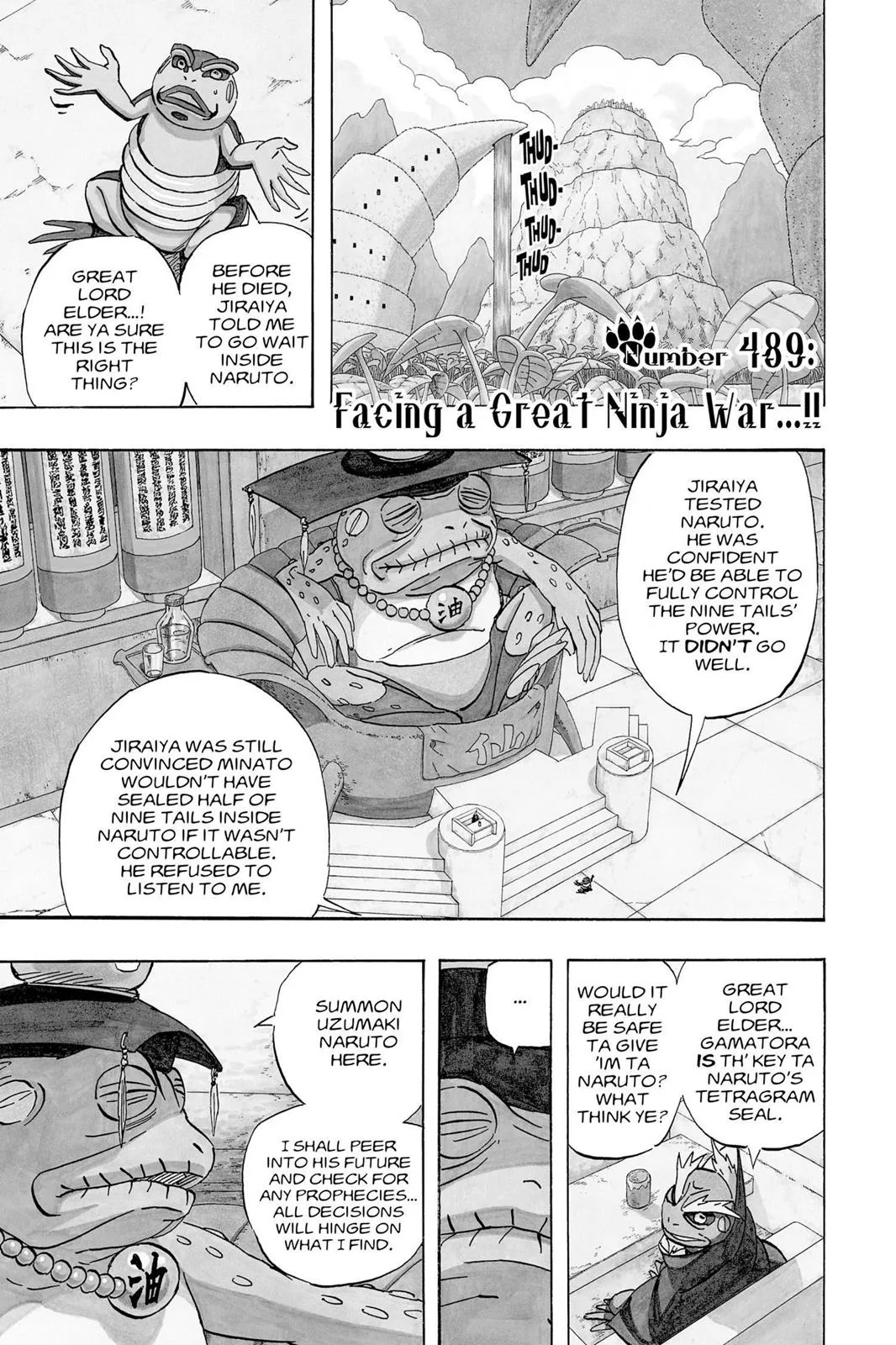 Naruto - Chapter 489 - Page 1