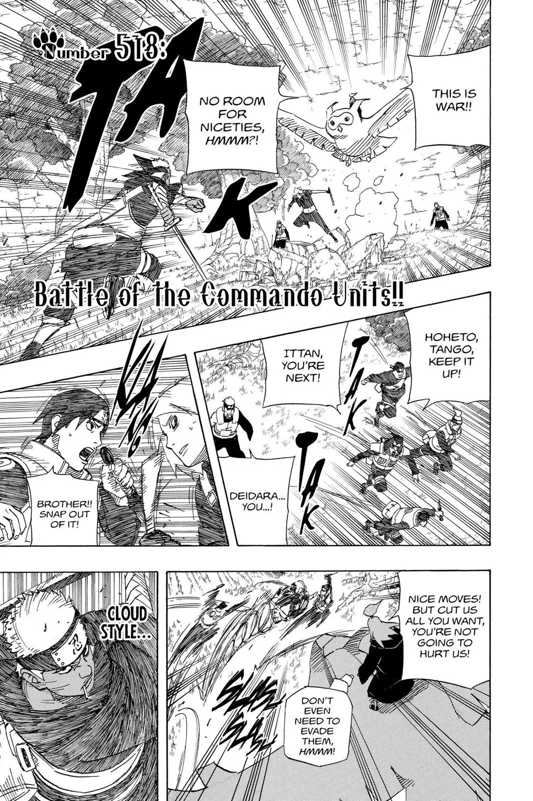Naruto - Chapter 518 - Page 1