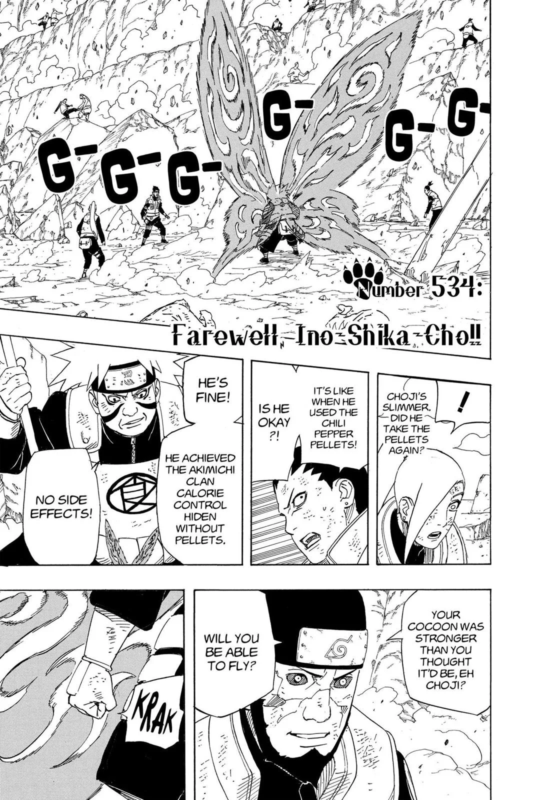 Naruto - Chapter 534 - Page 1