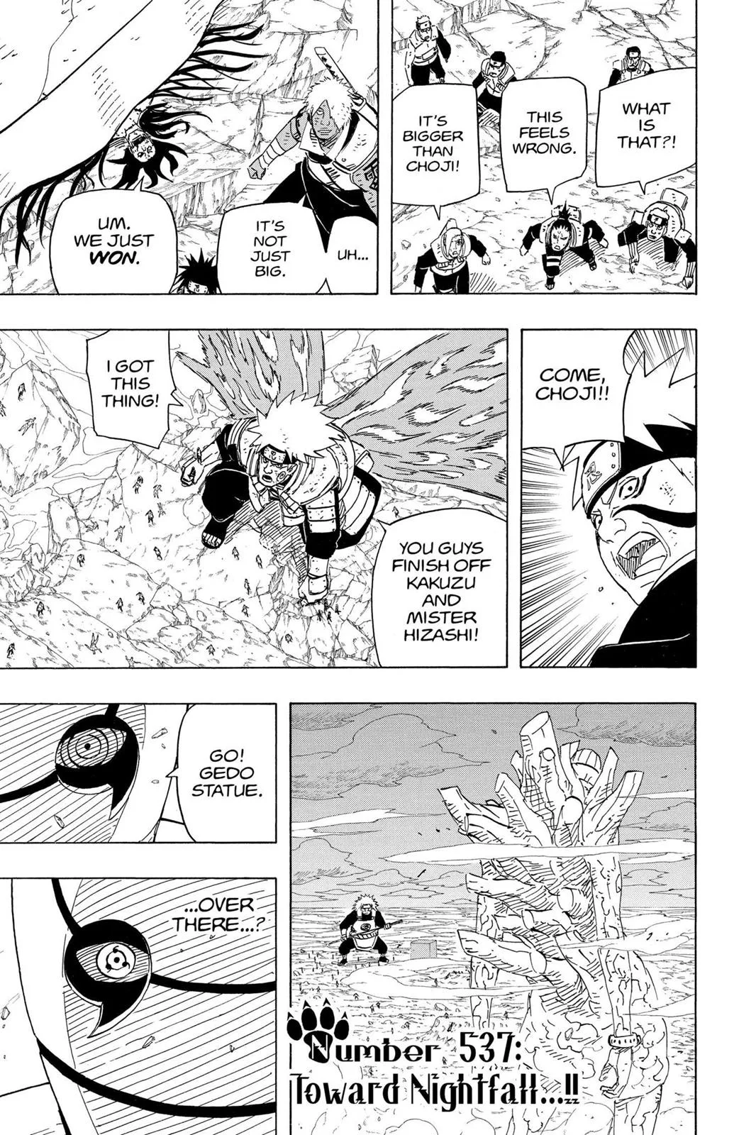 Naruto - Chapter 537 - Page 1