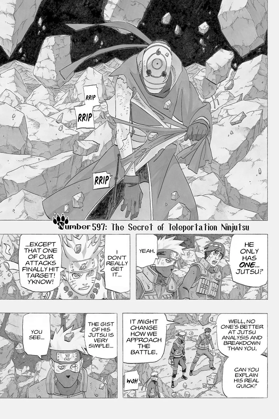 Naruto - Chapter 597 - Page 1