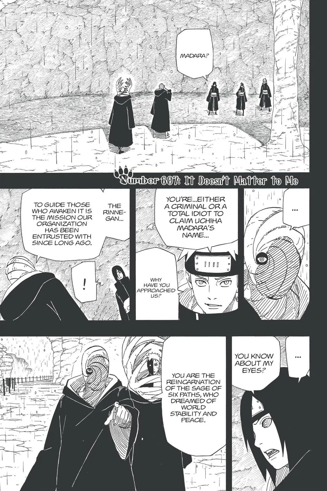 Naruto - Chapter 607 - Page 1