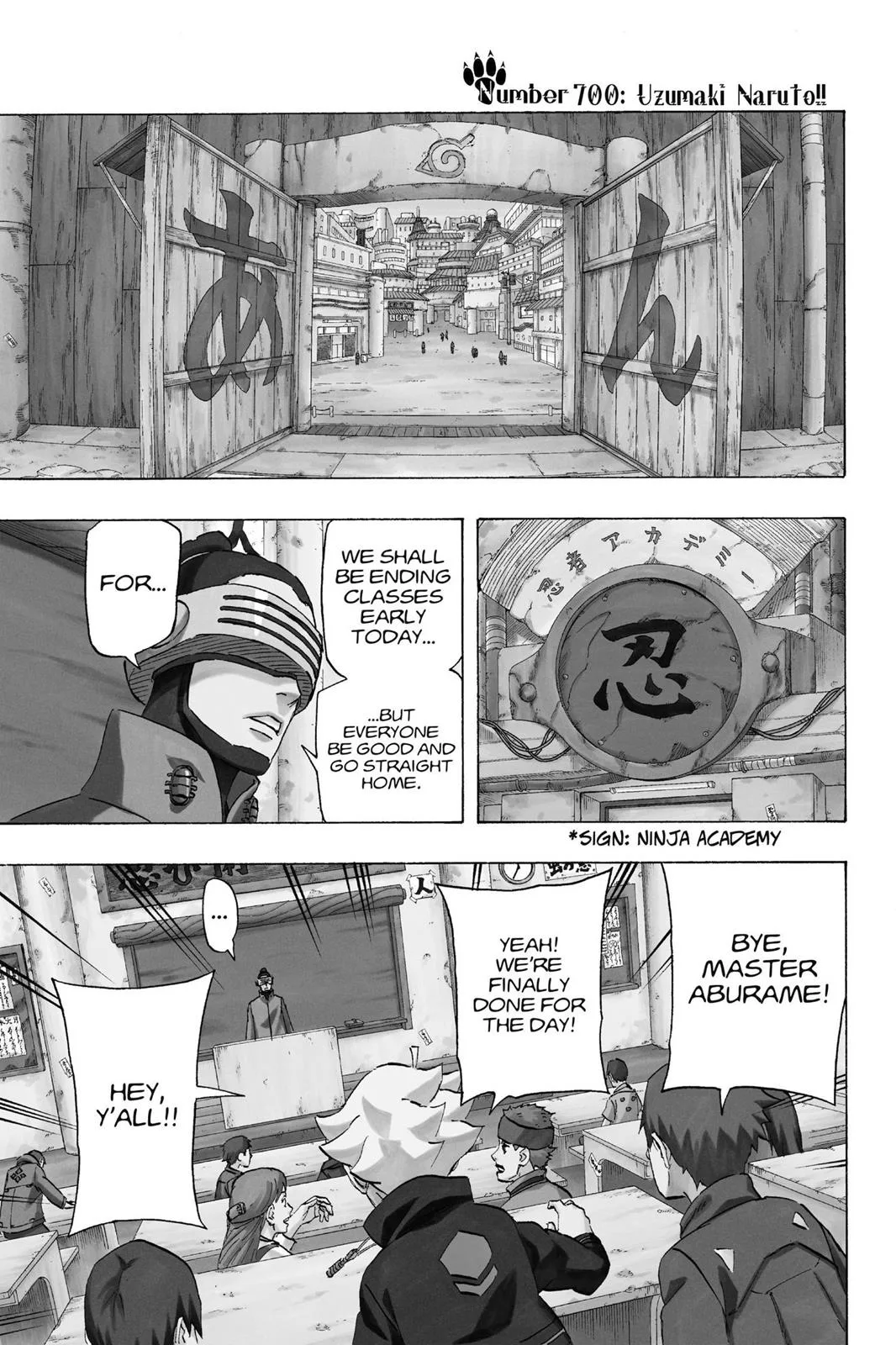 Naruto - Chapter 700 - Page 1