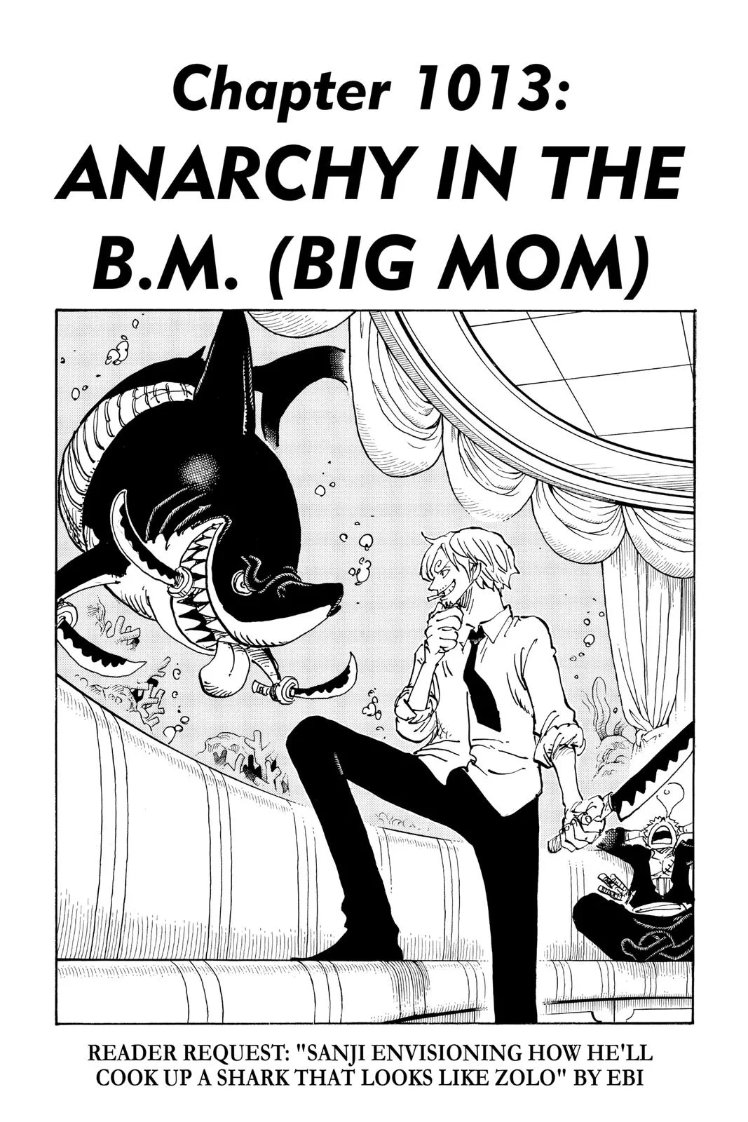 One Piece - Chapter 1013 - Page 1