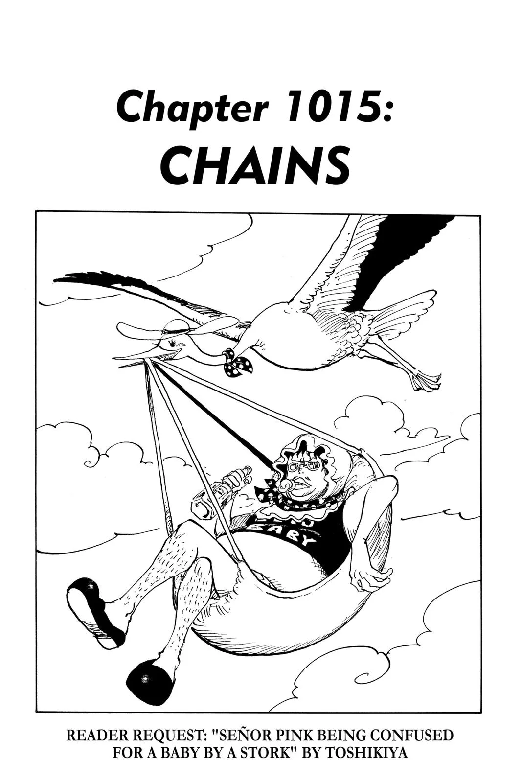 One Piece - Chapter 1015 - Page 1