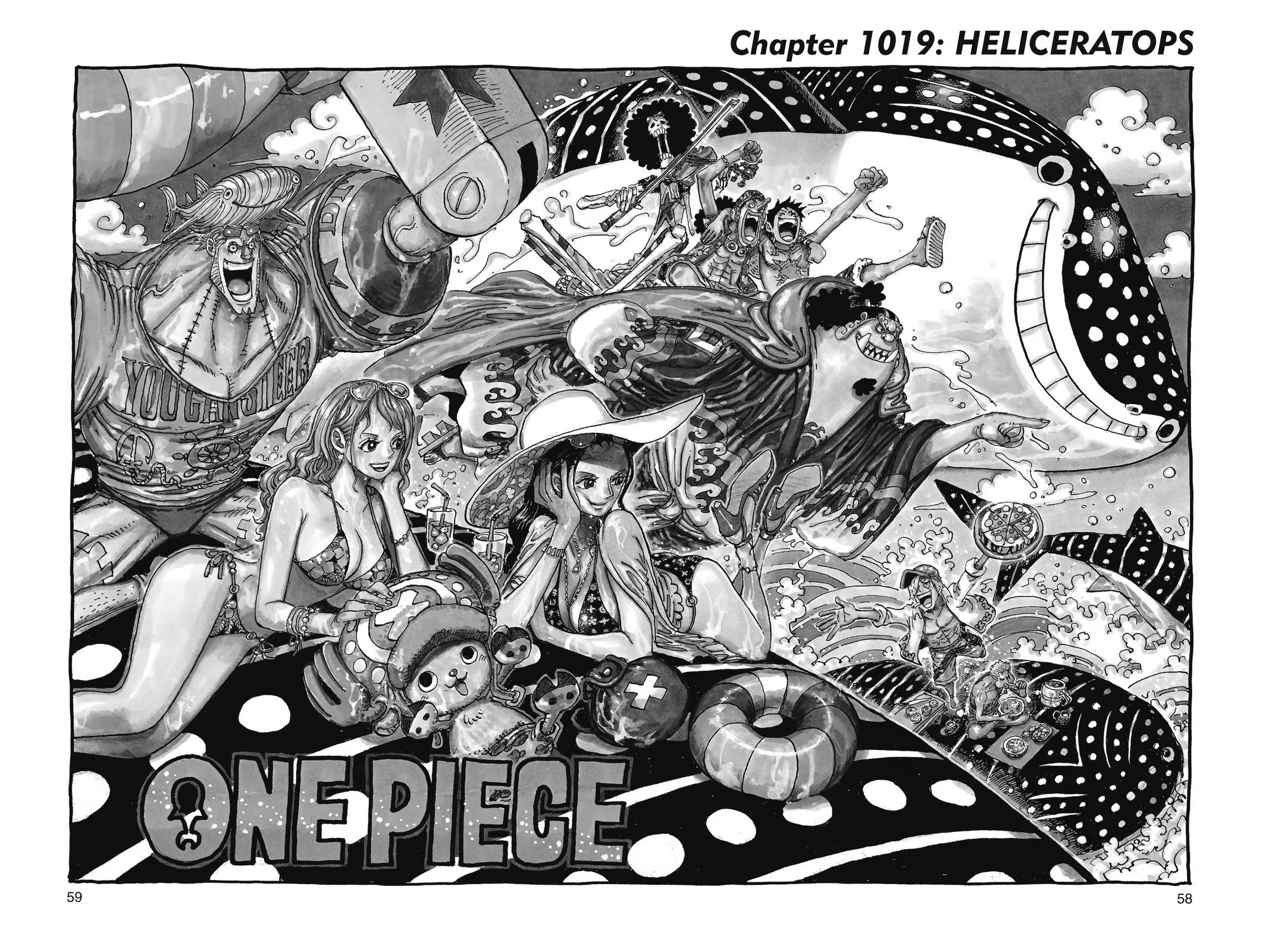 One Piece - Chapter 1019 - Page 1