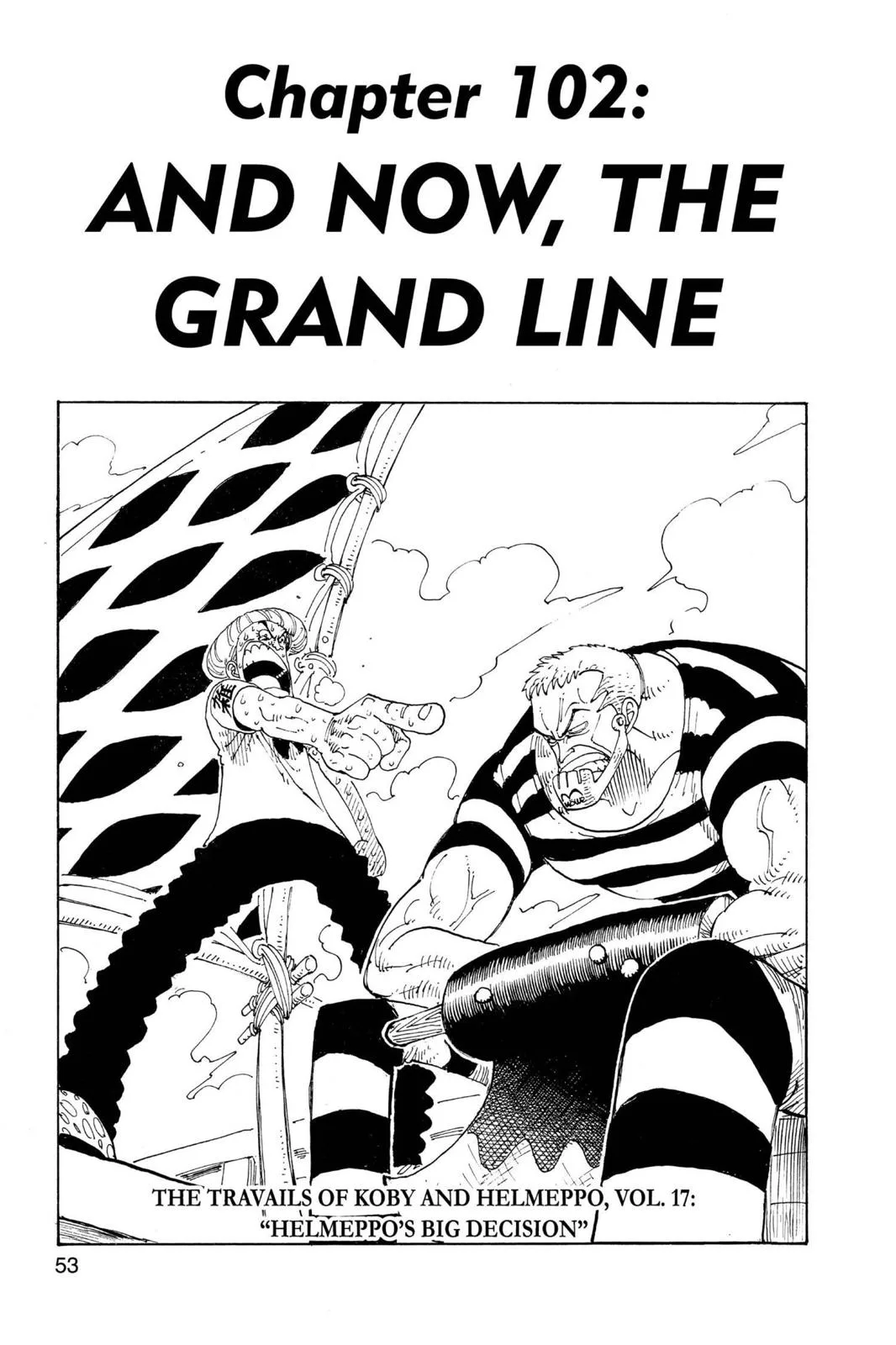 One Piece - Chapter 102 - Page 1