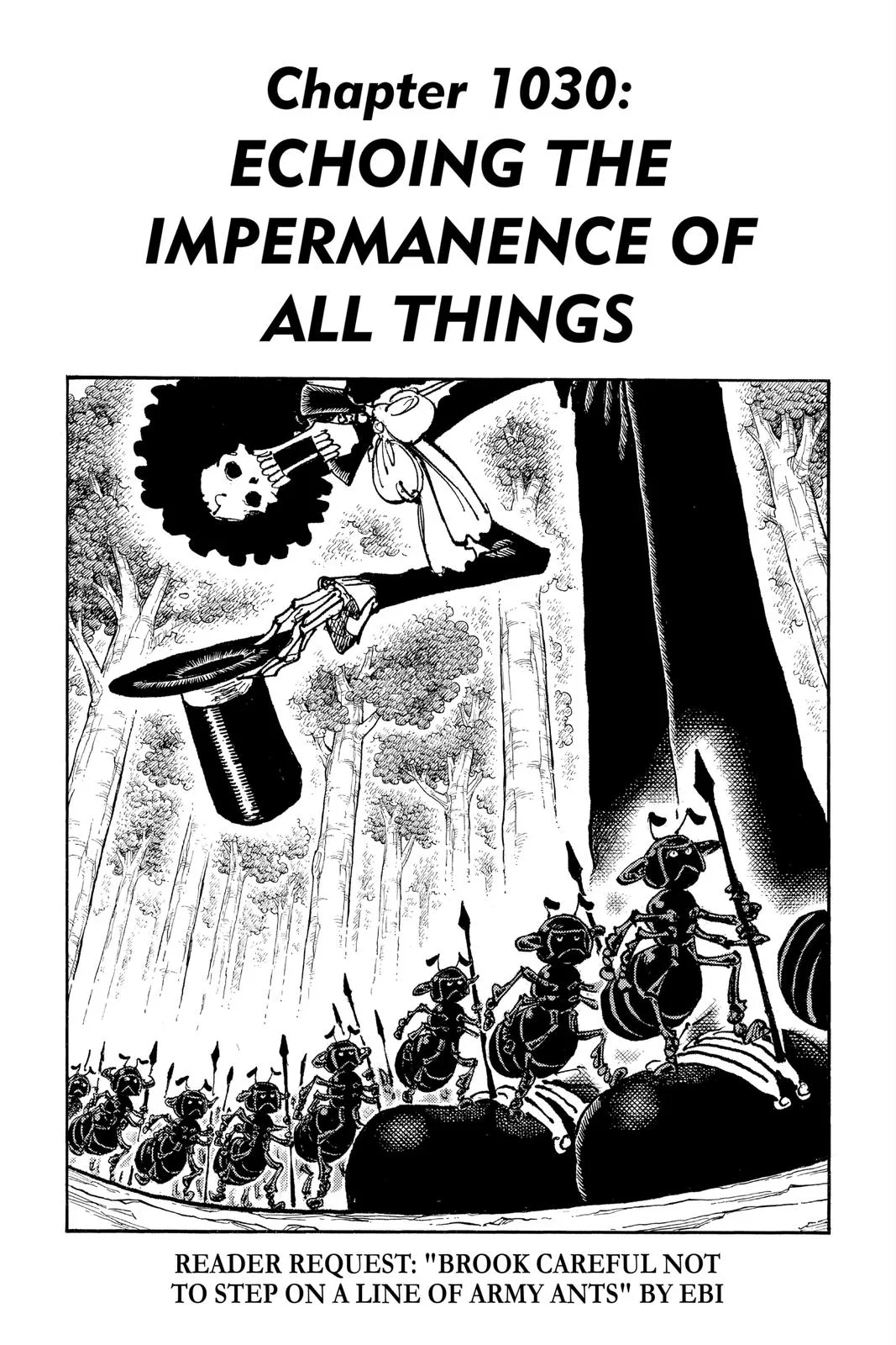 One Piece - Chapter 1030 - Page 1