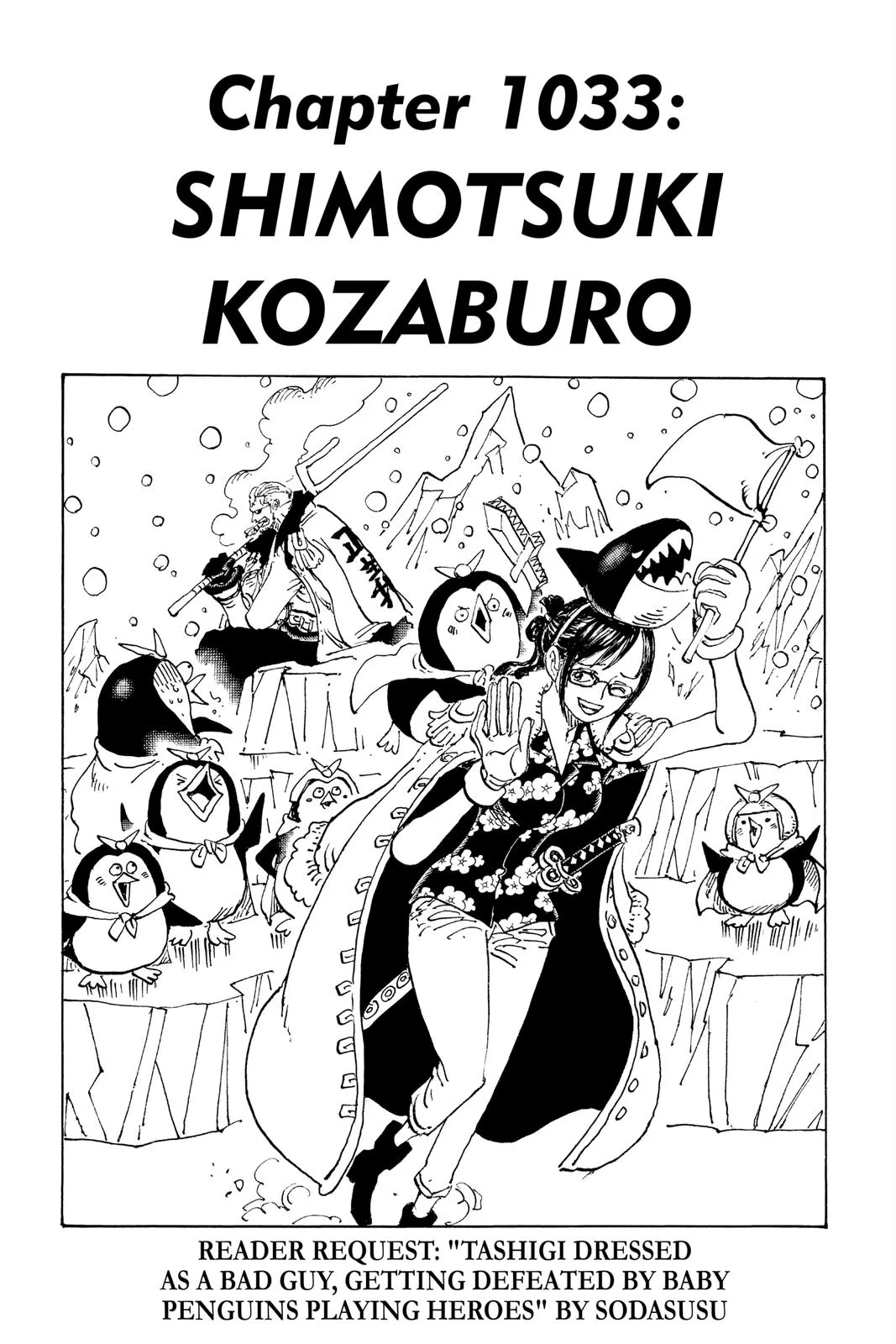 One Piece - Chapter 1033 - Page 1