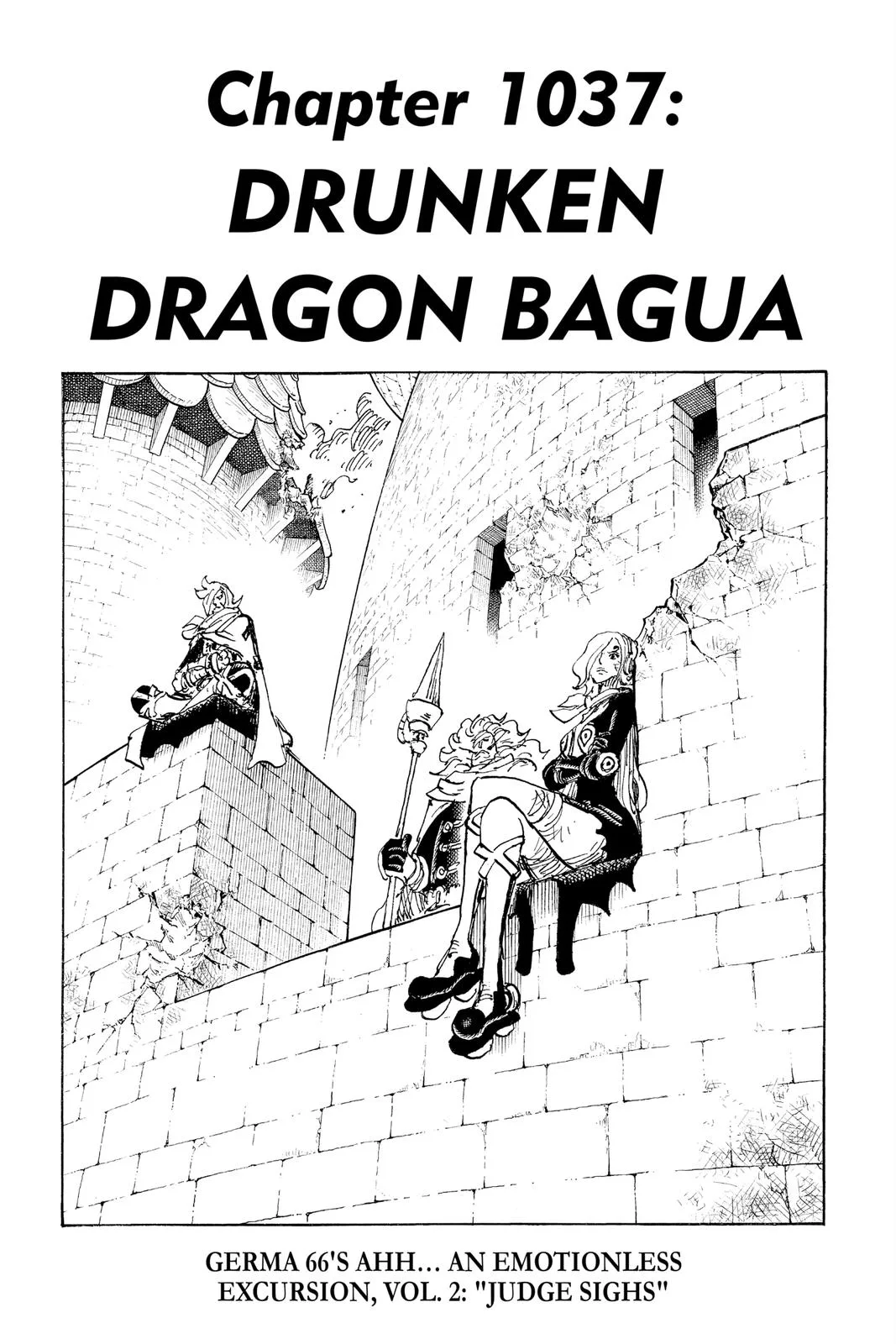 One Piece - Chapter 1037 - Page 1