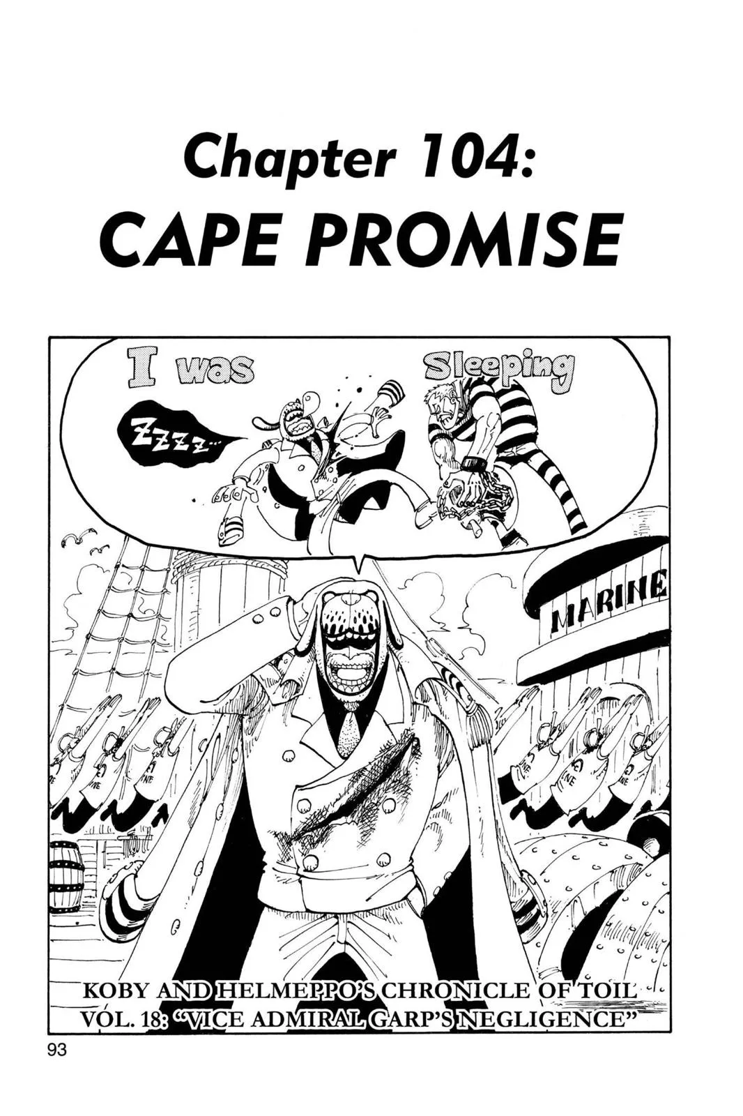 One Piece - Chapter 104 - Page 1
