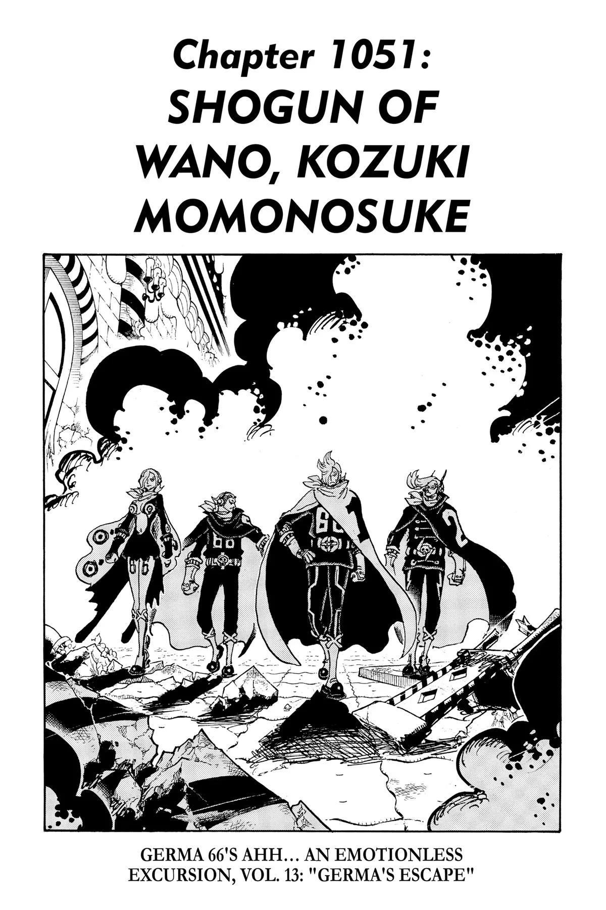 One Piece - Chapter 1051 - Page 1