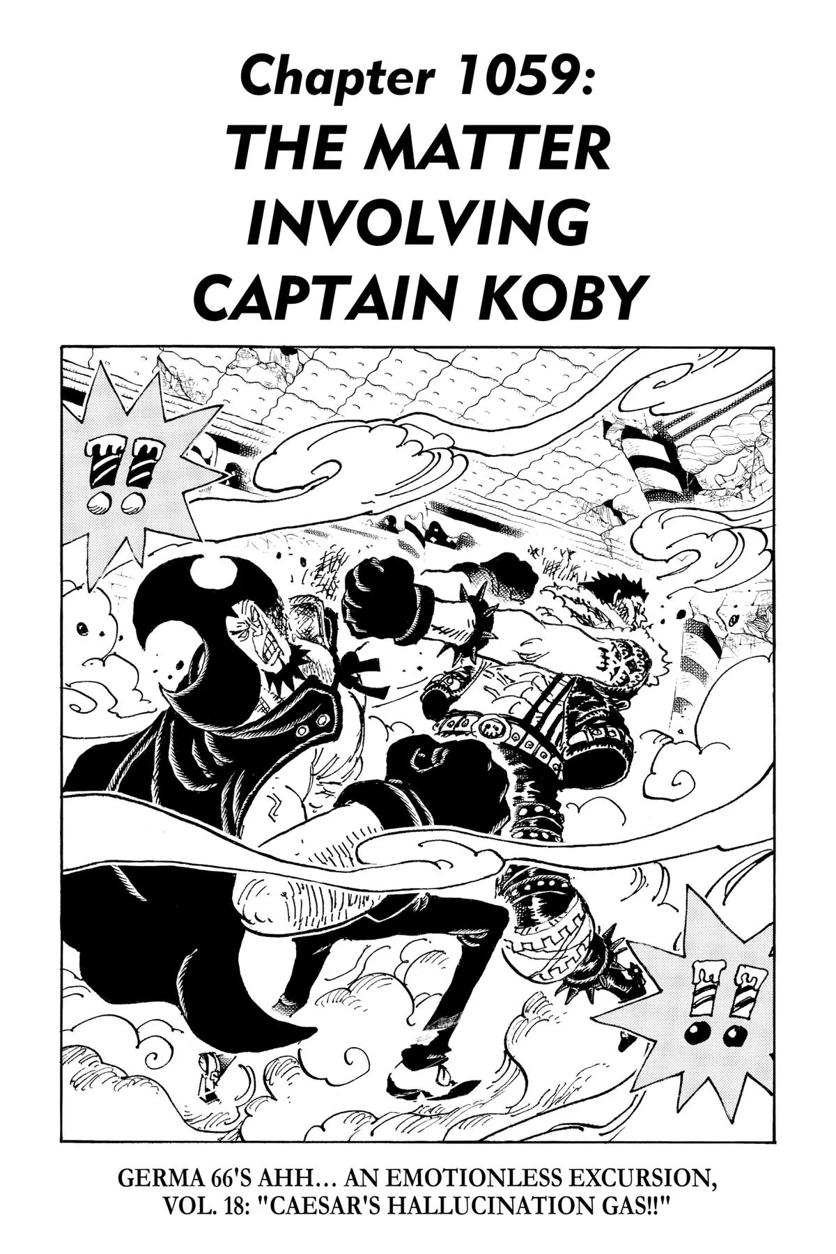 One Piece - Chapter 1059 - Page 1