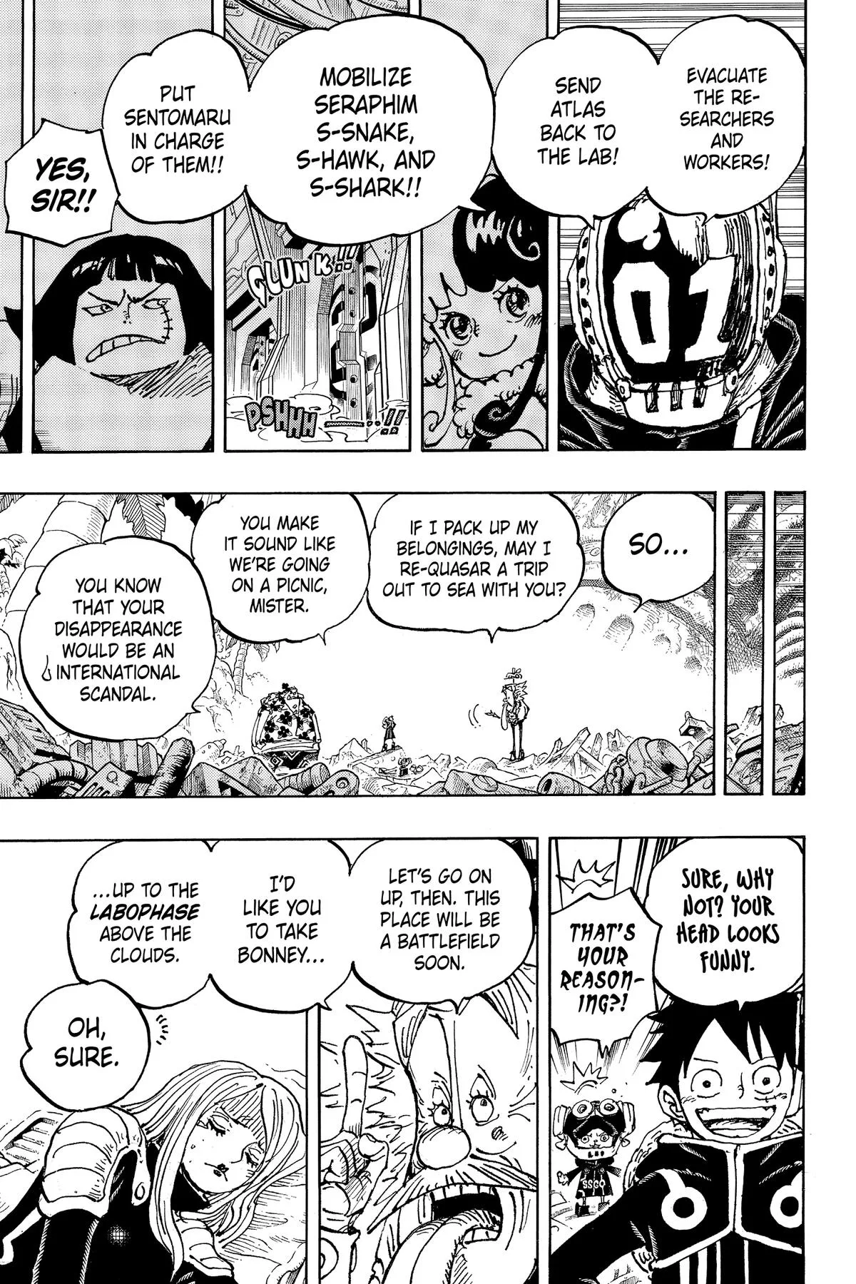 One Piece - Chapter 1068 - Page 11