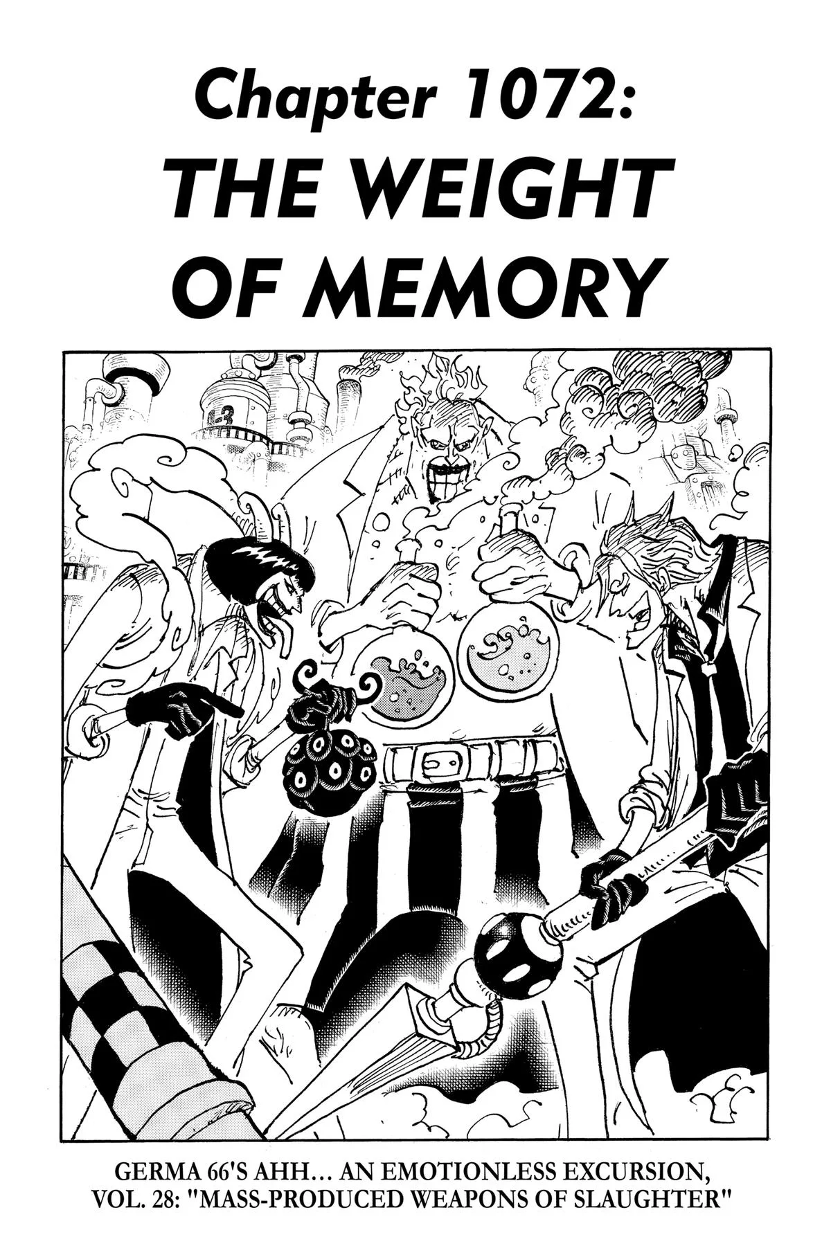 One Piece - Chapter 1072 - Page 1