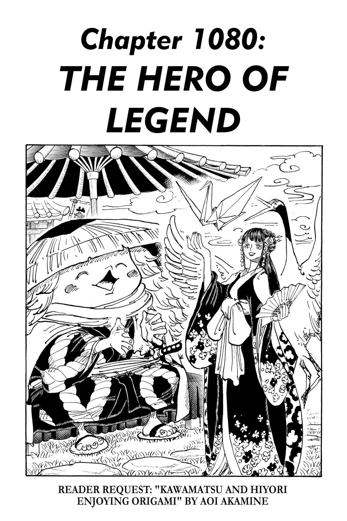 One Piece - Chapter 1080 - Page 1