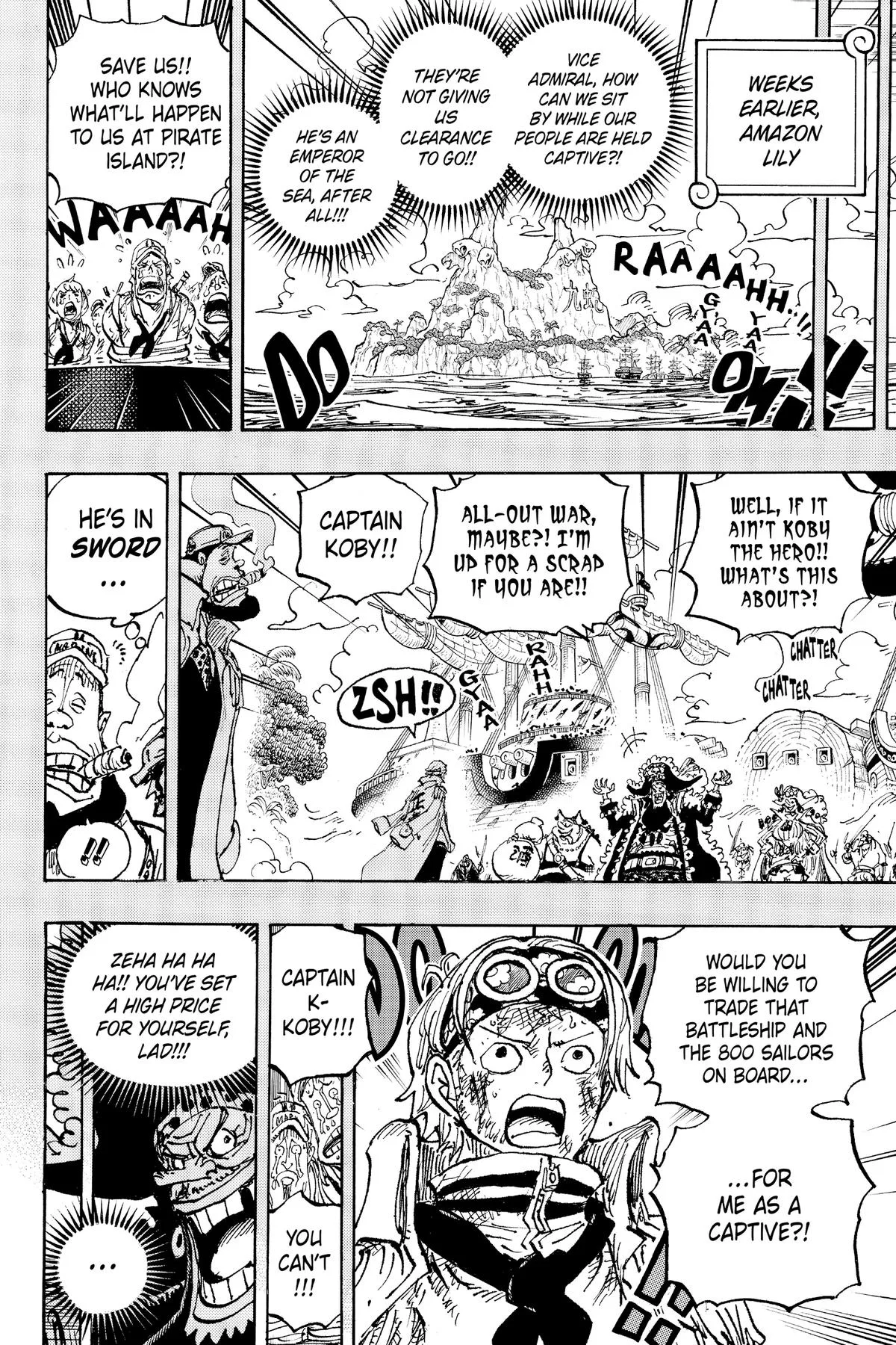 One Piece - Chapter 1088 - Page 4