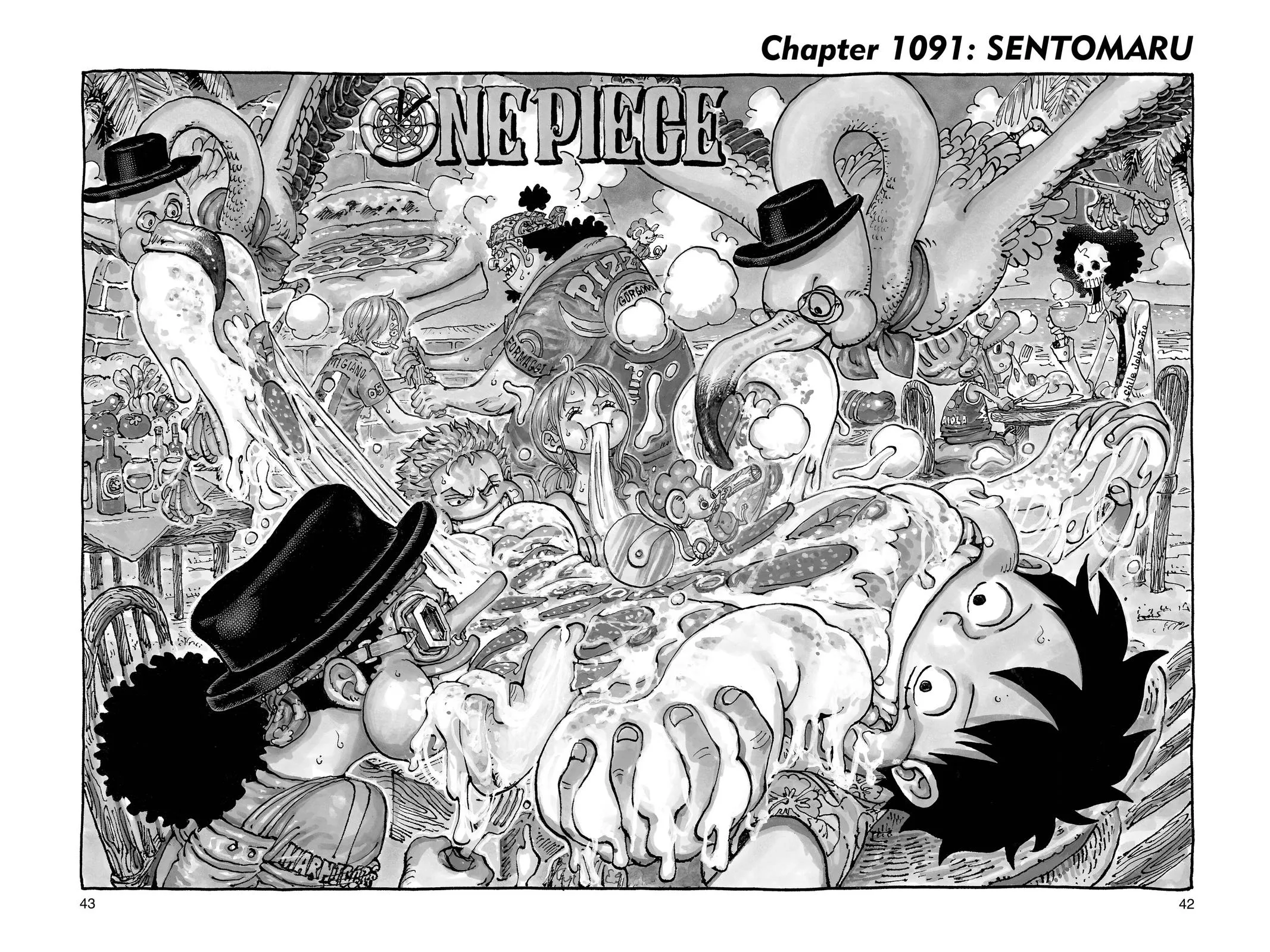 One Piece - Chapter 1091 - Page 1