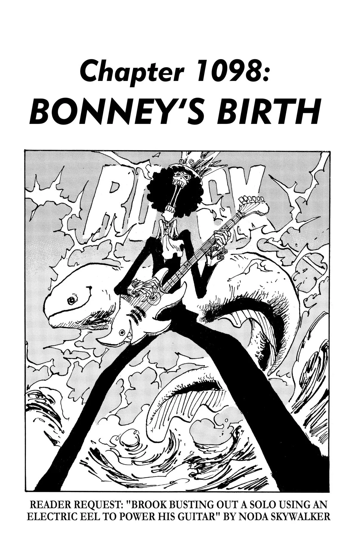 One Piece - Chapter 1098 - Page 1