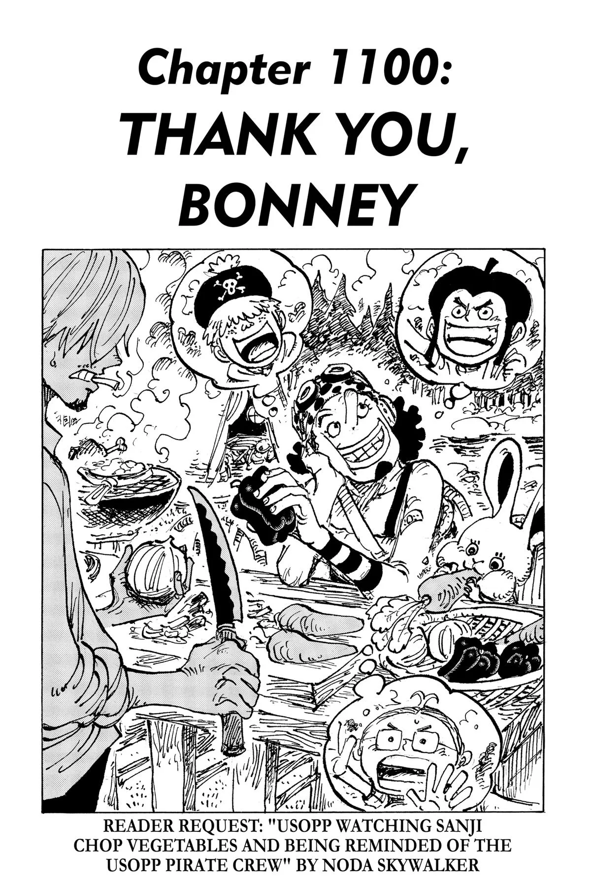 One Piece - Chapter 1100 - Page 1