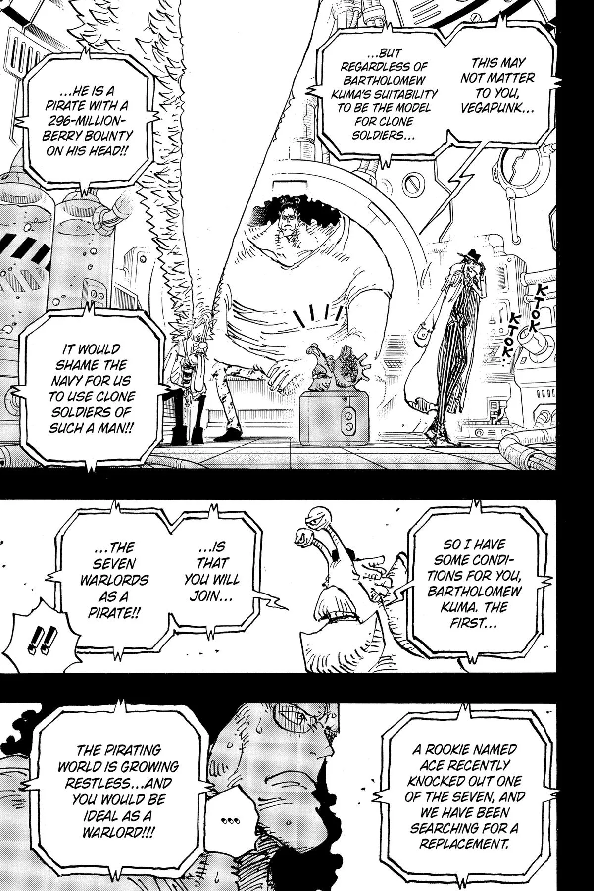 One Piece - Chapter 1100 - Page 3