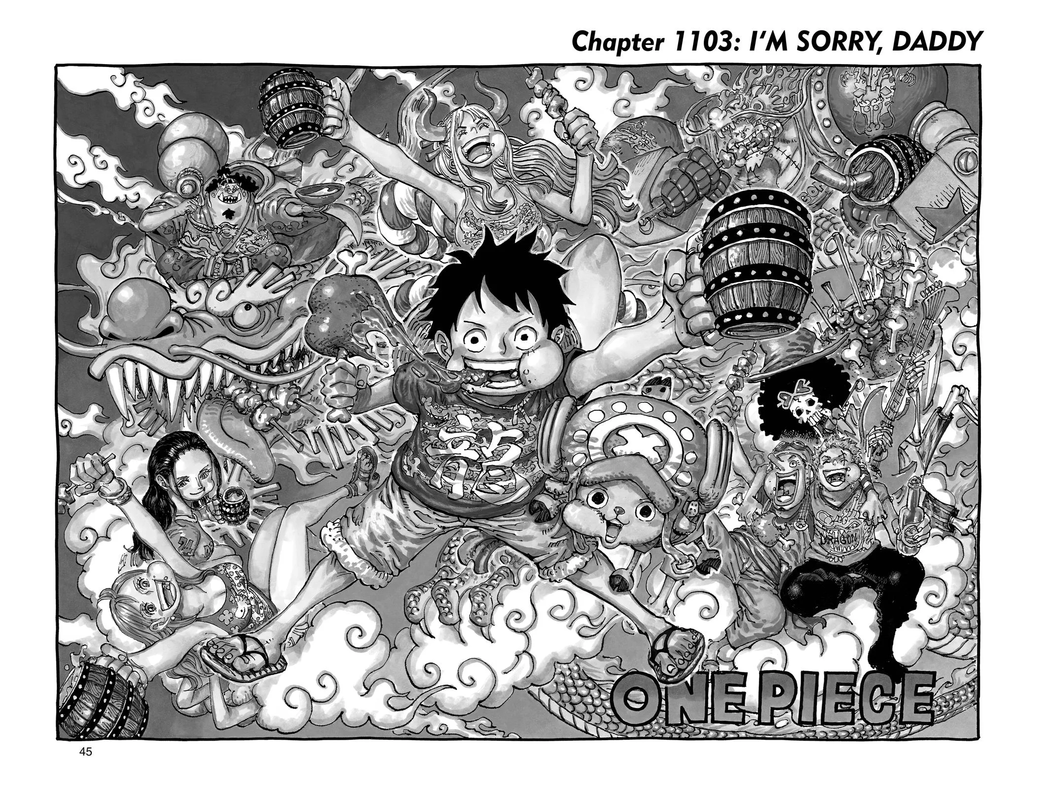 One Piece - Chapter 1103 - Page 1