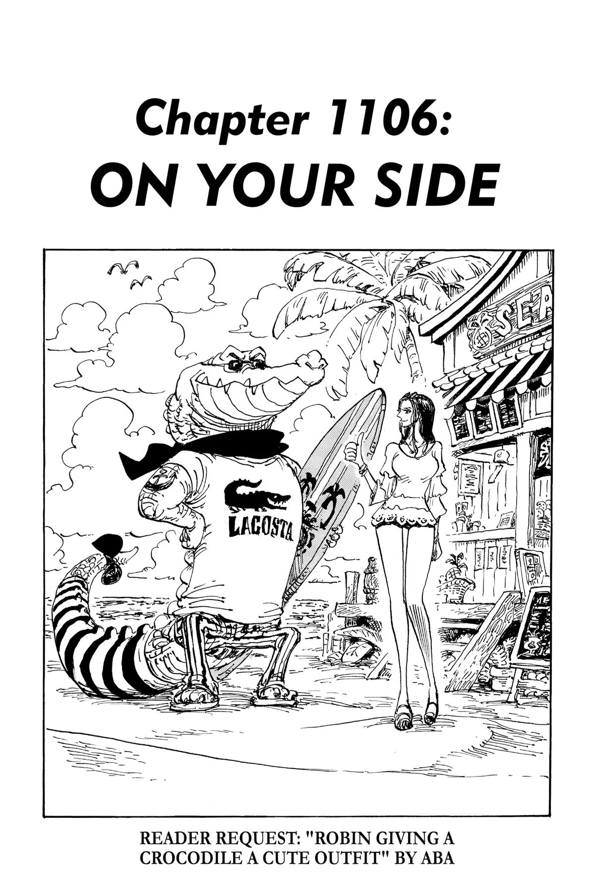 One Piece - Chapter 1106 - Page 1