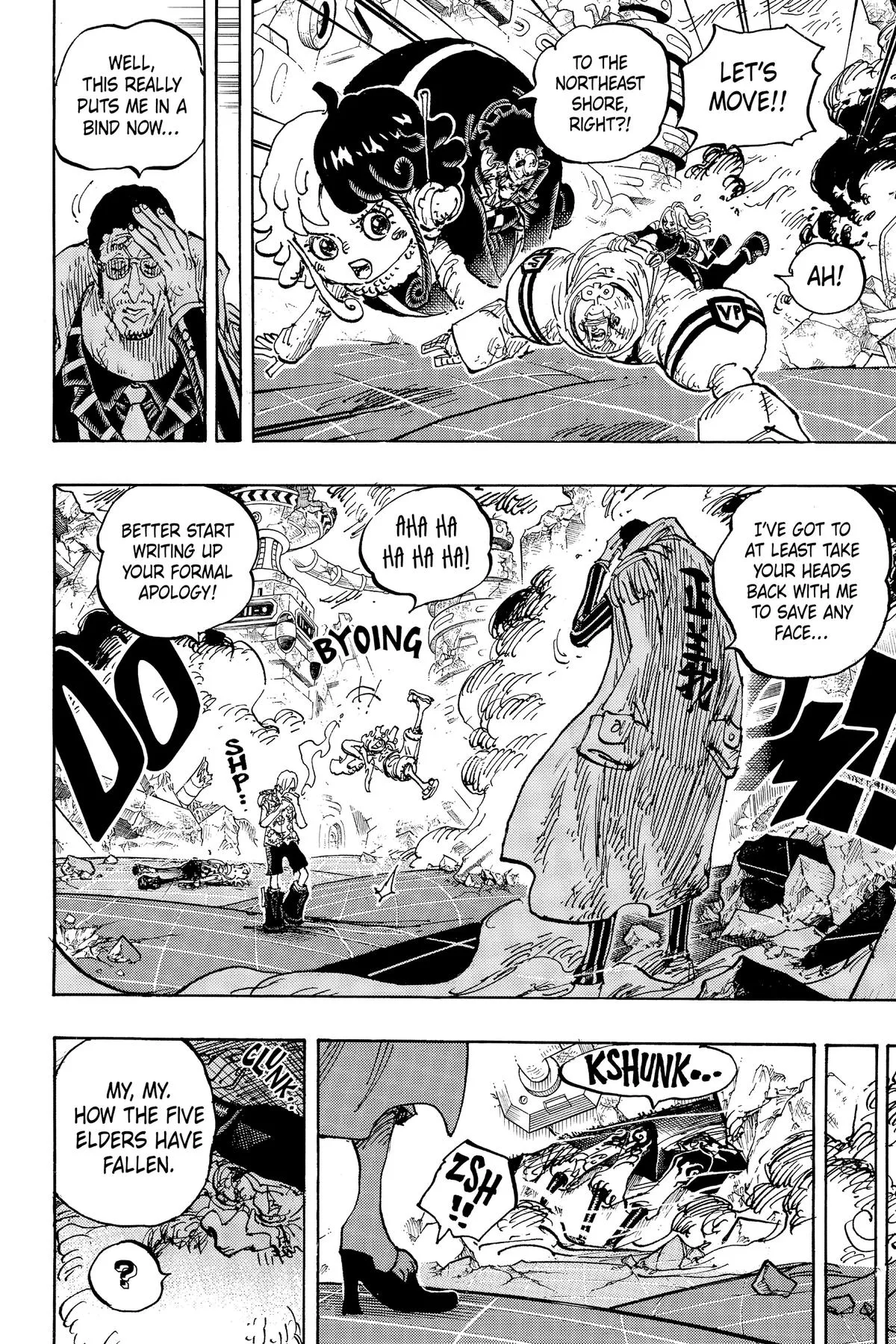 One Piece - Chapter 1107 - Page 12