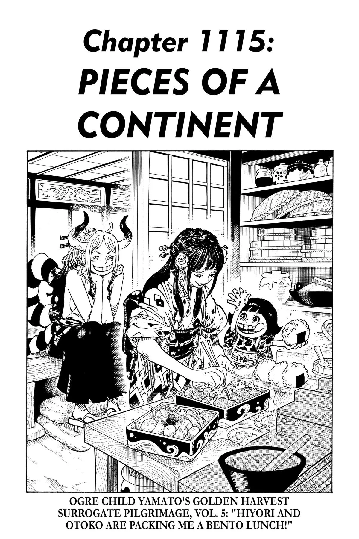 One Piece - Chapter 1115 - Page 1