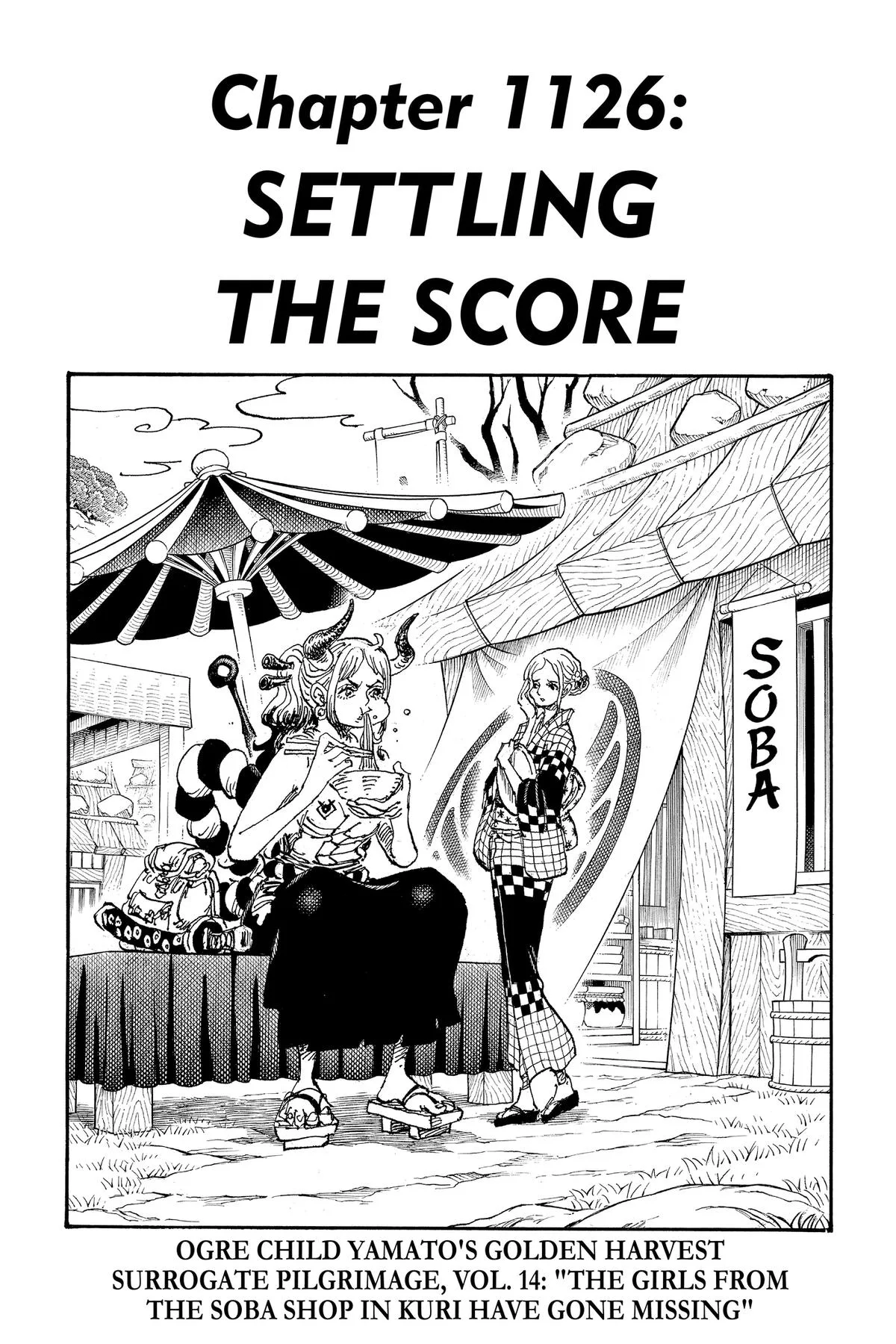 One Piece - Chapter 1126 - Page 1