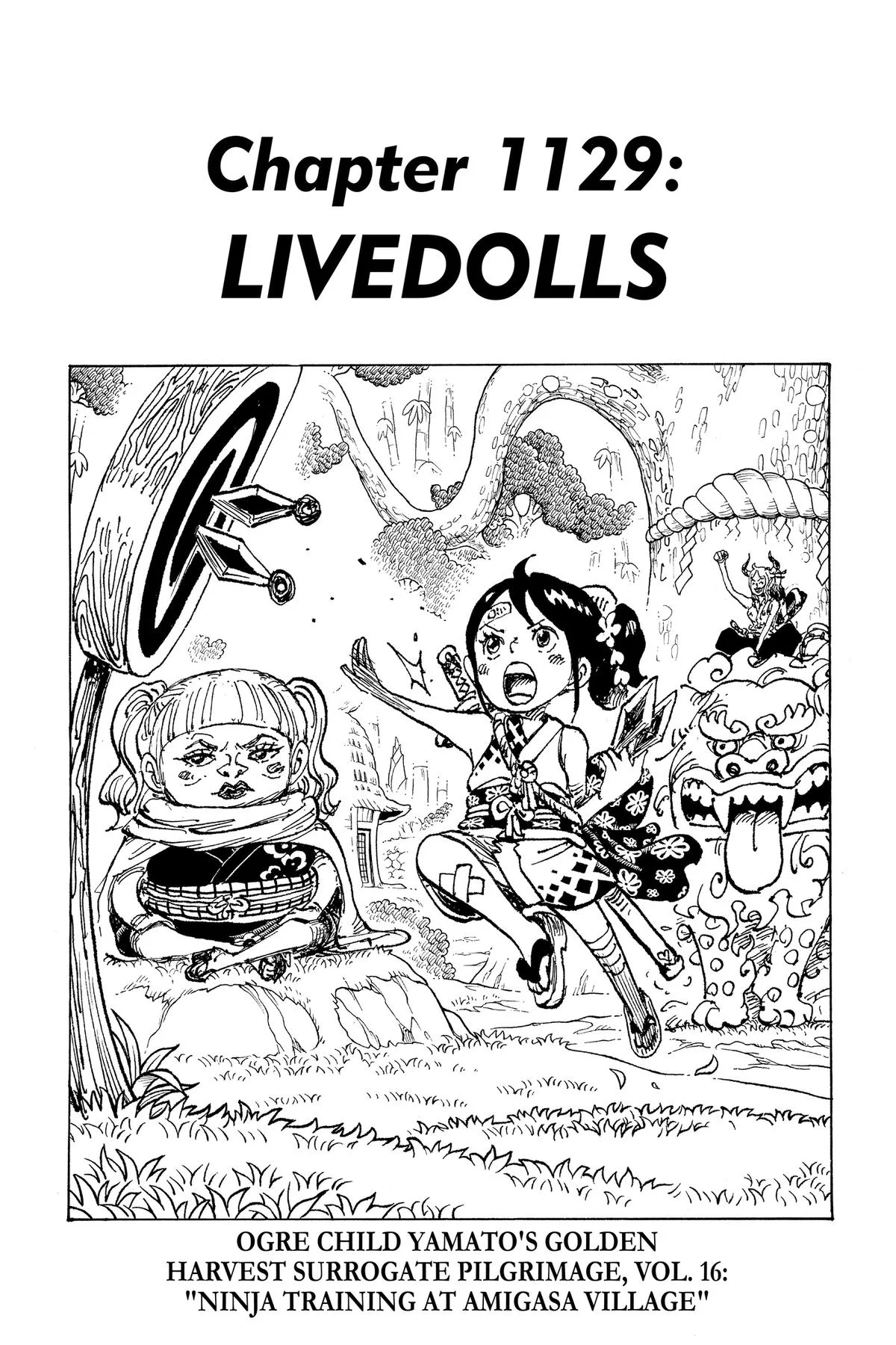 One Piece - Chapter 1129 - Page 1