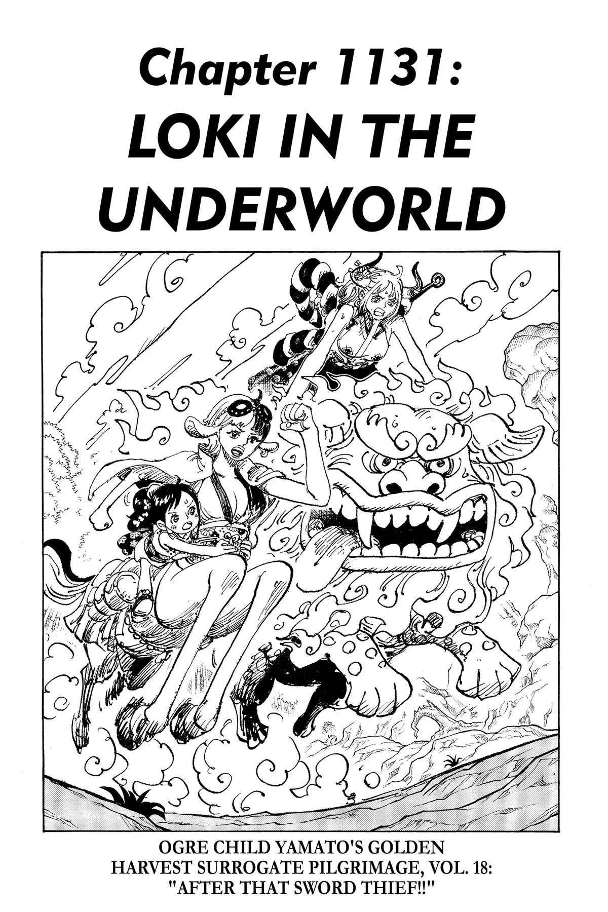 One Piece - Chapter 1131 - Page 1