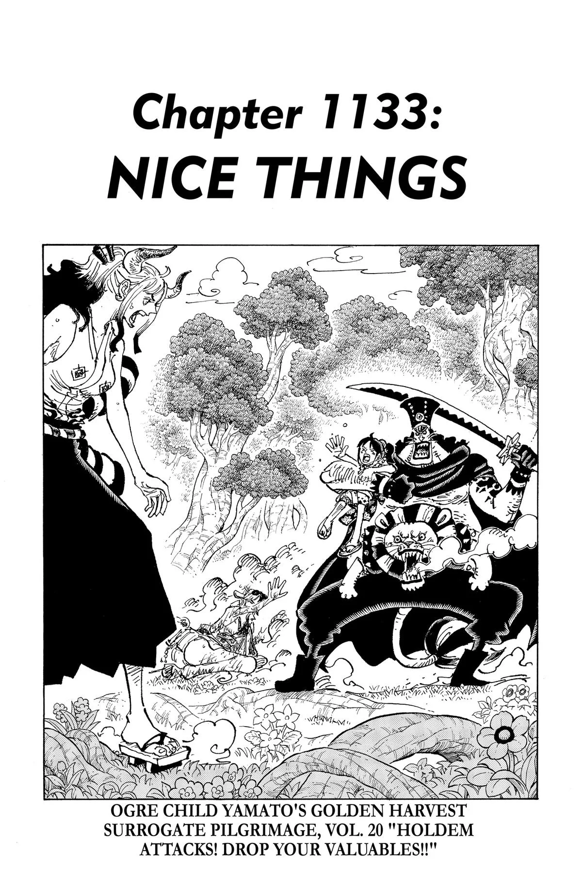 One Piece - Chapter 1133 - Page 1