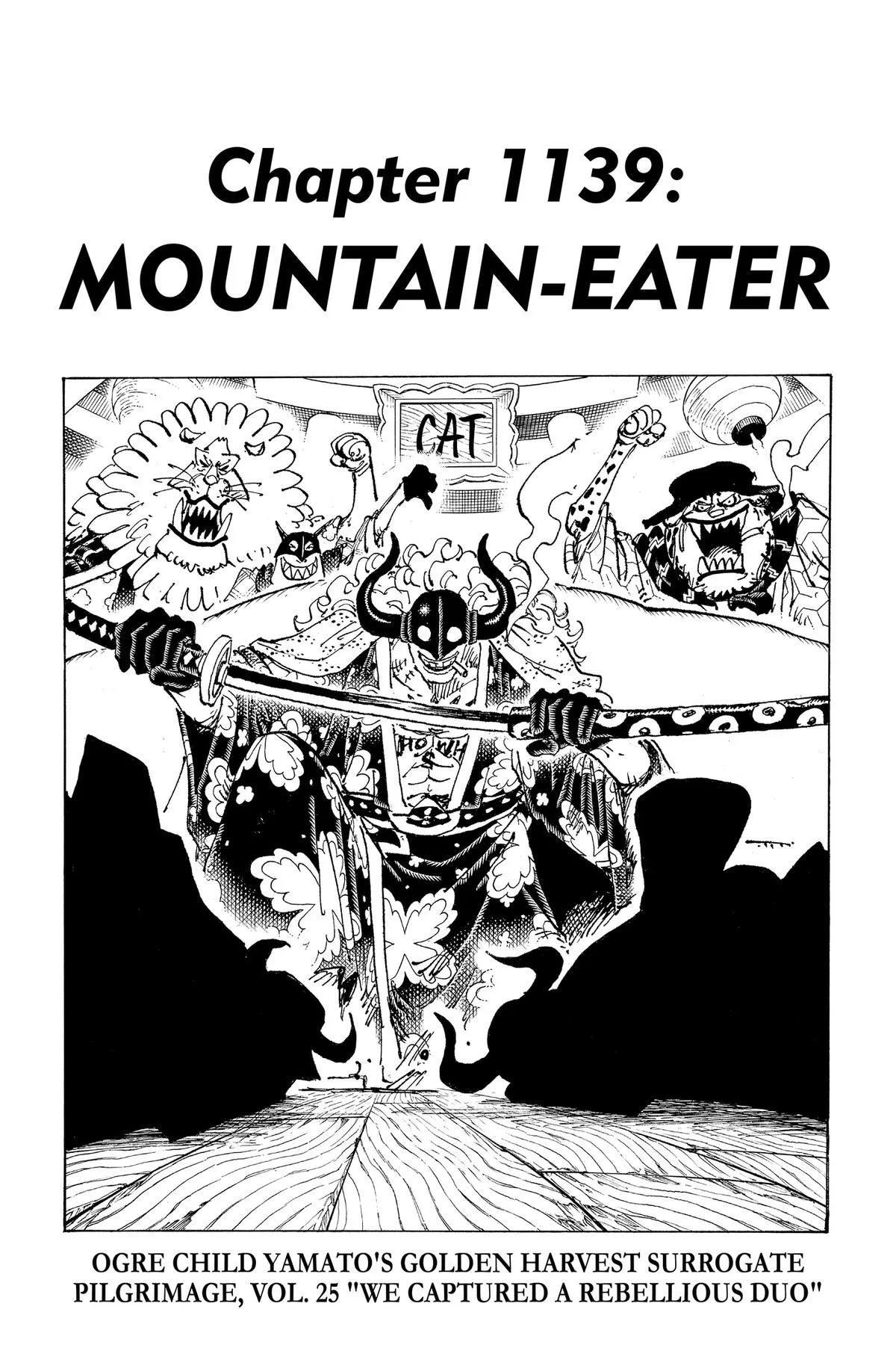 One Piece - Chapter 1139 - Page 1
