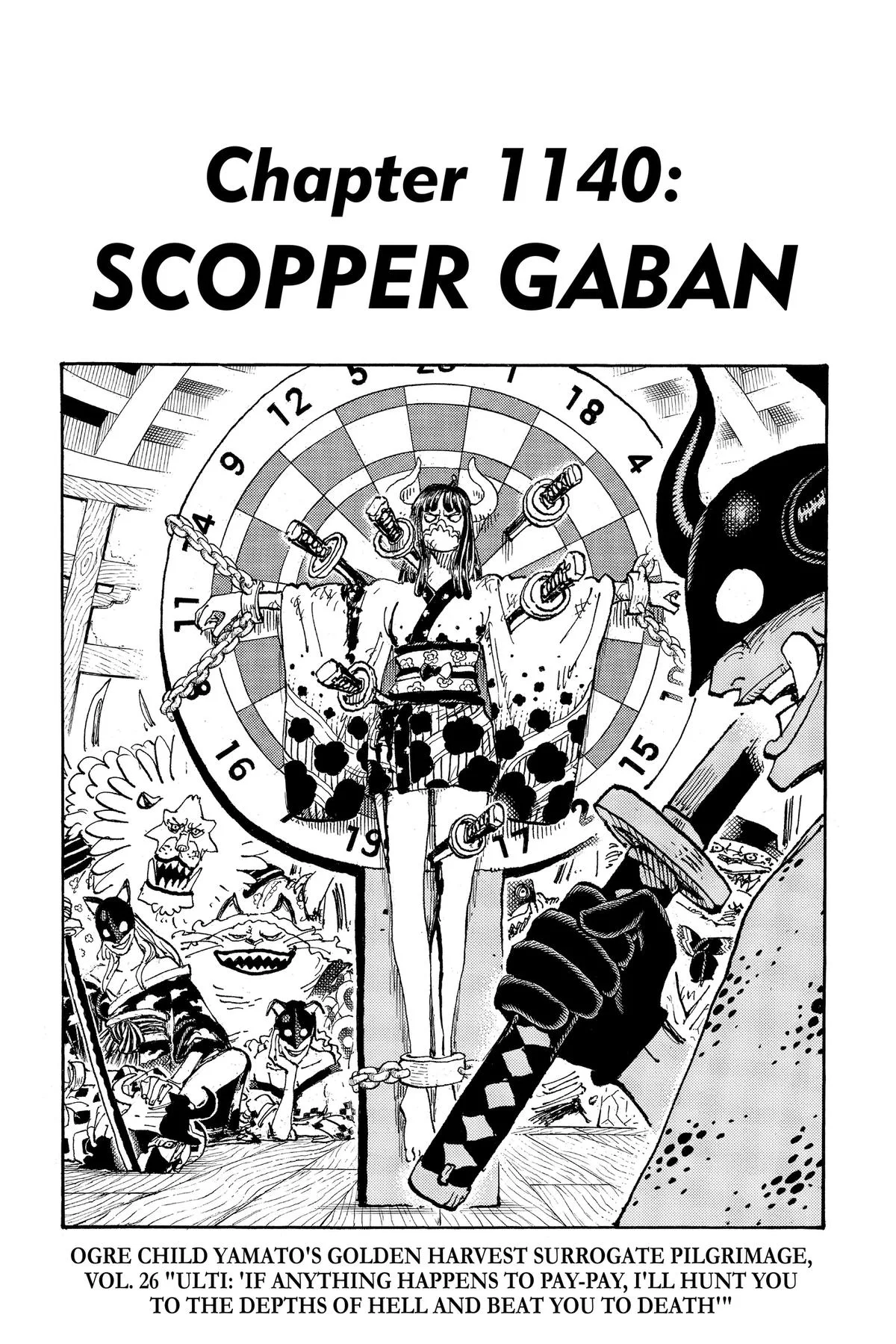 One Piece - Chapter 1140 - Page 1