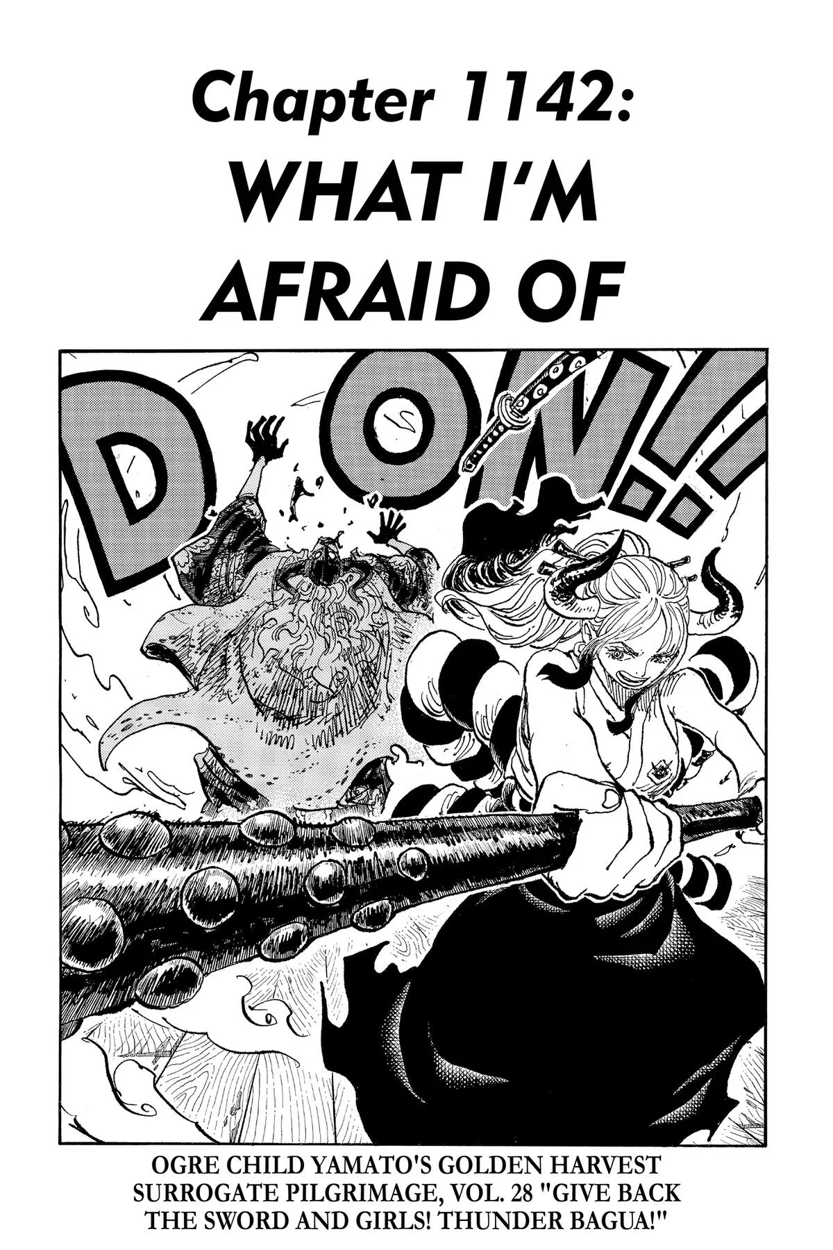 One Piece - Chapter 1142 - Page 1
