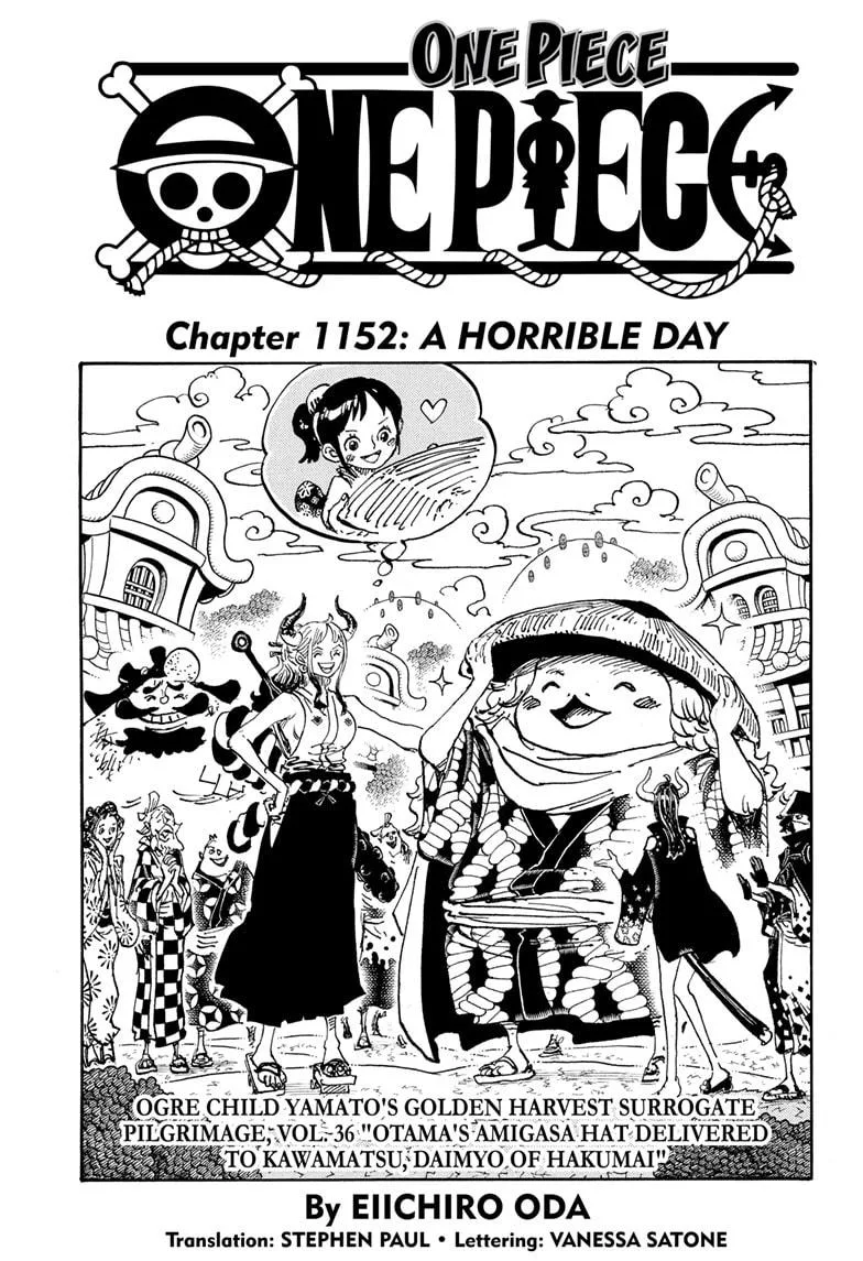 One Piece - Chapter 1152 - Page 1