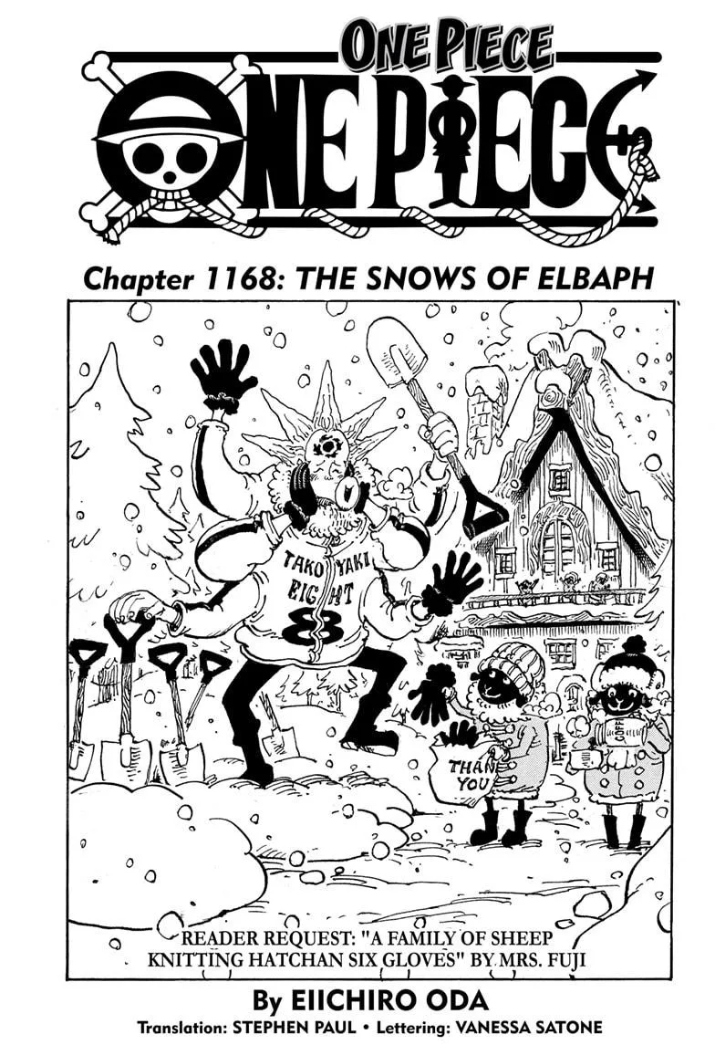 One Piece - Chapter 1168 - Page 1