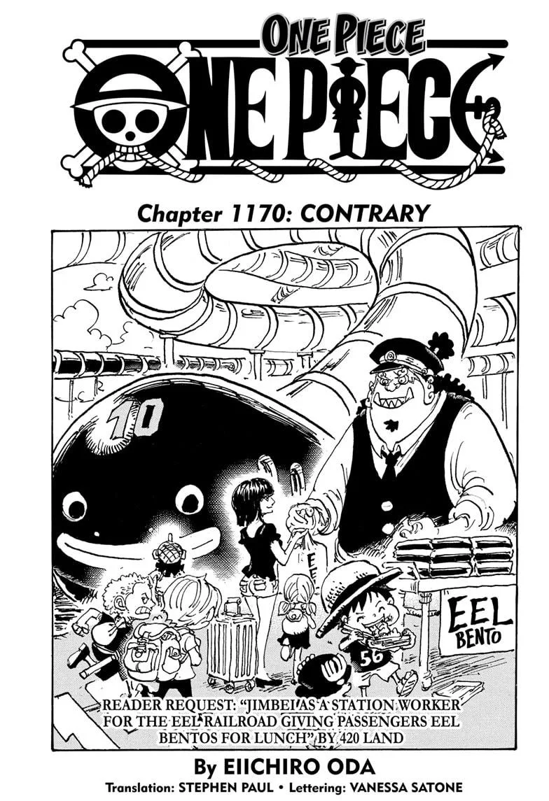One Piece - Chapter 1170 - Page 1