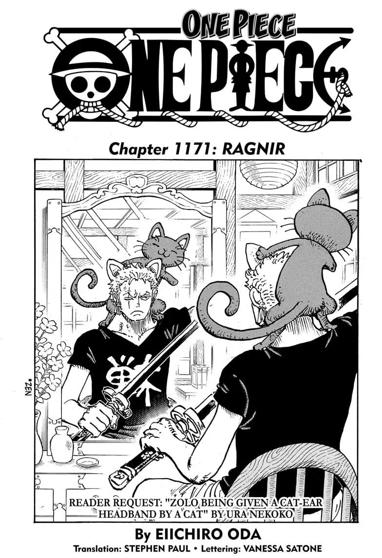 One Piece - Chapter 1171 - Page 1