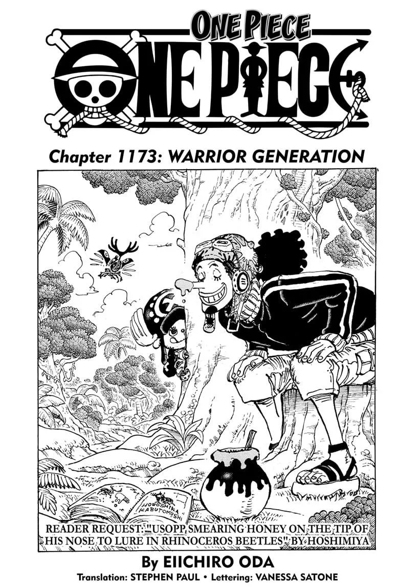 One Piece - Chapter 1173 - Page 1