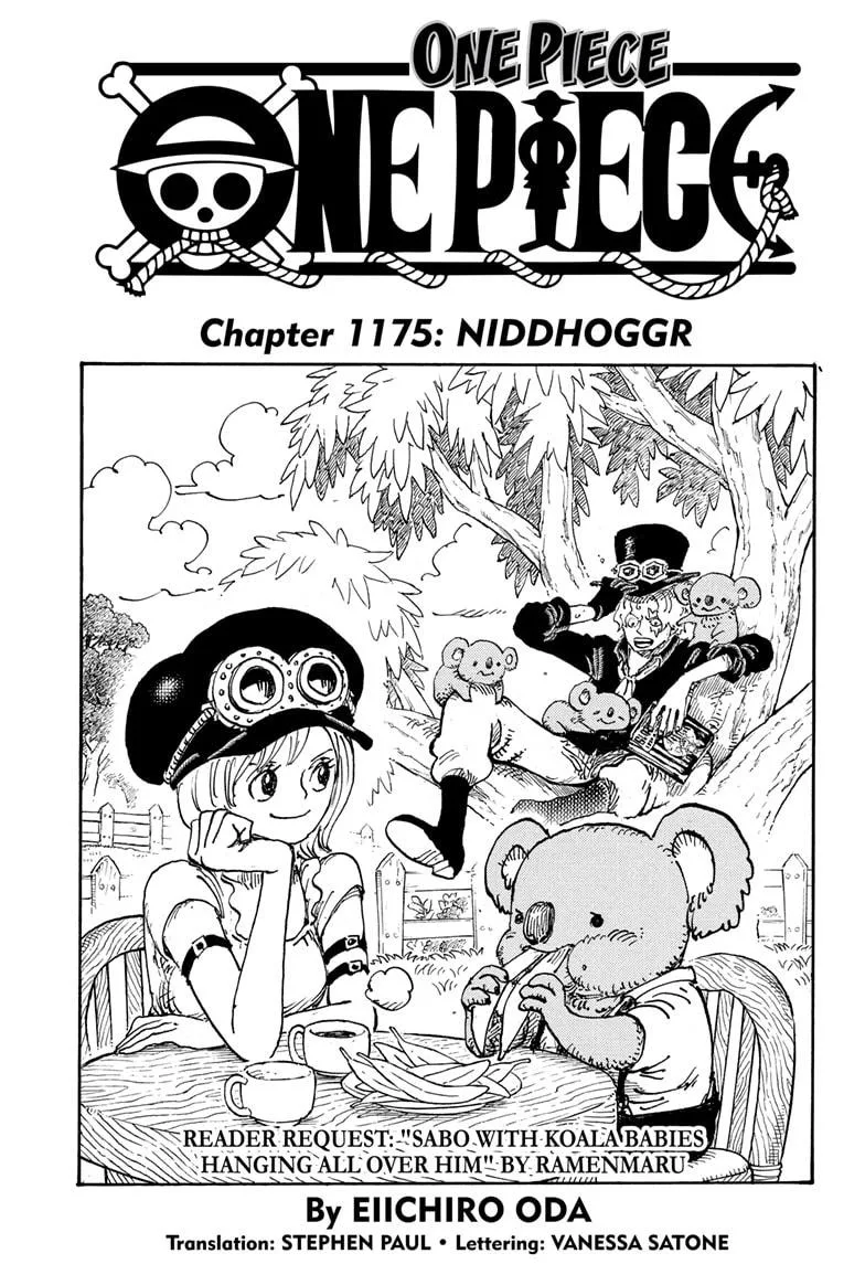 One Piece - Chapter 1175 - Page 1
