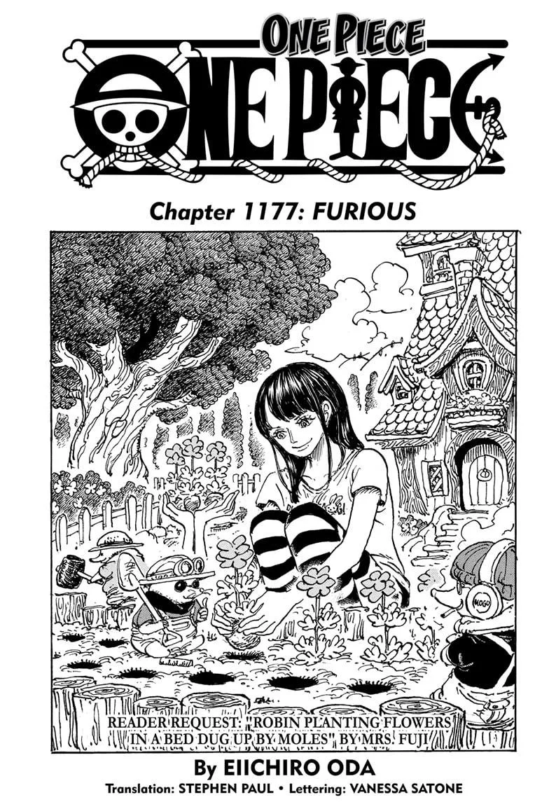 One Piece - Chapter 1177 - Page 1