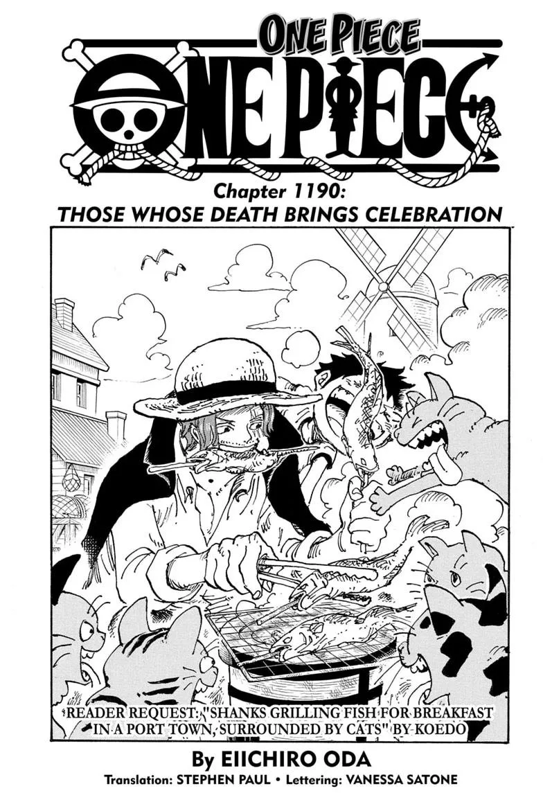 One Piece - Chapter 1190 - Page 1