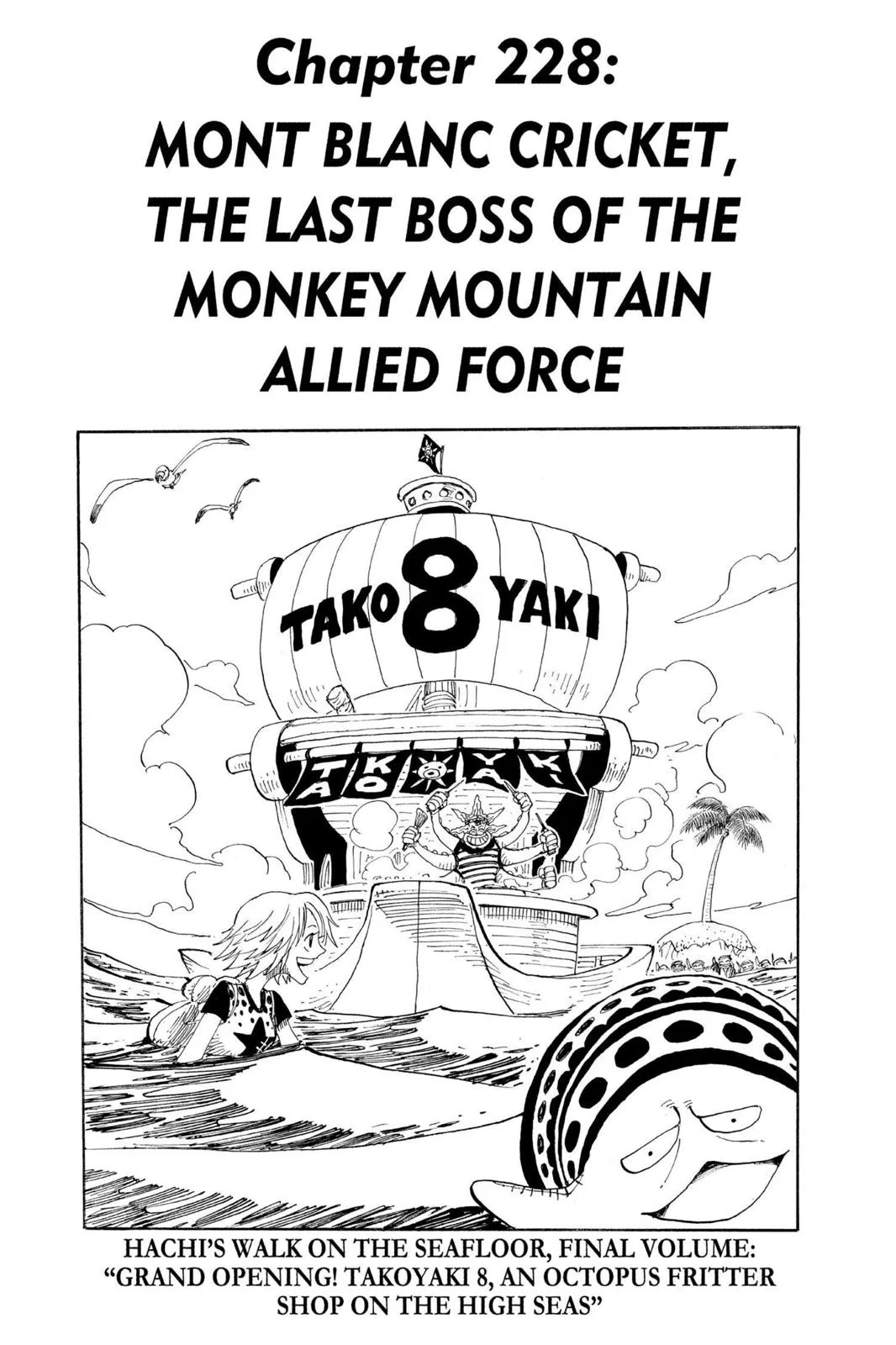 One Piece - Chapter 228 - Page 1