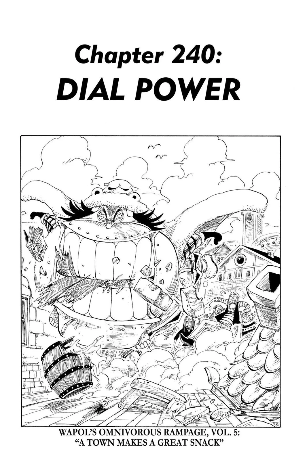 One Piece - Chapter 240 - Page 1