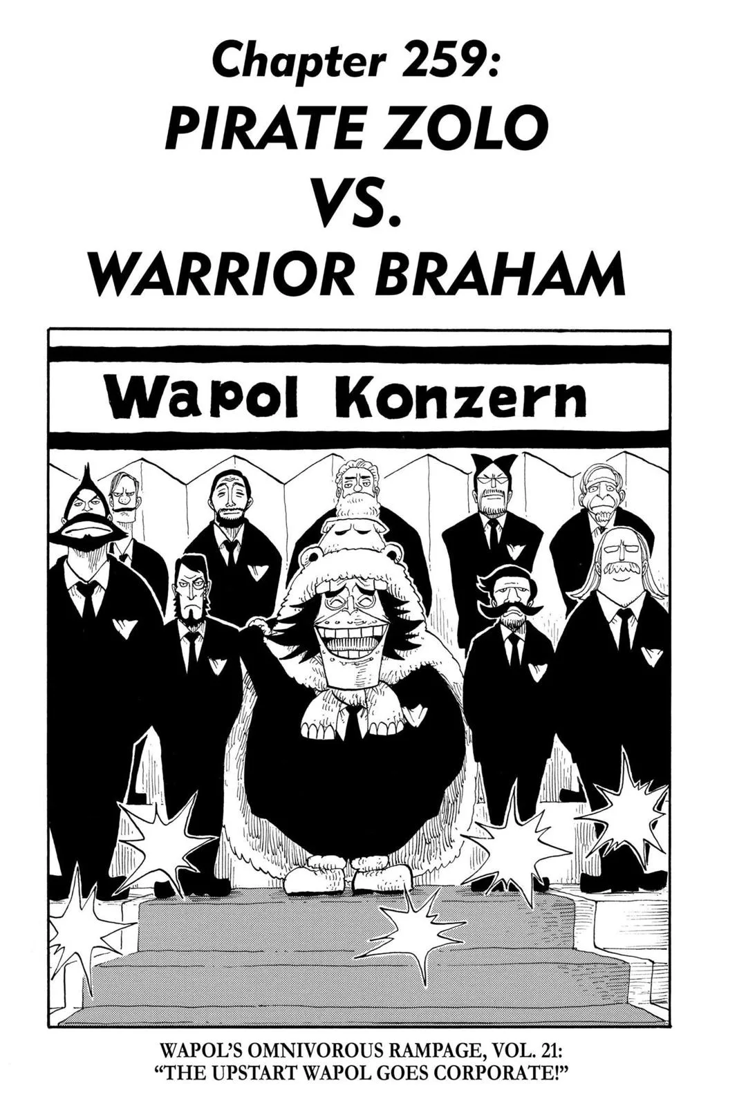 One Piece - Chapter 259 - Page 1