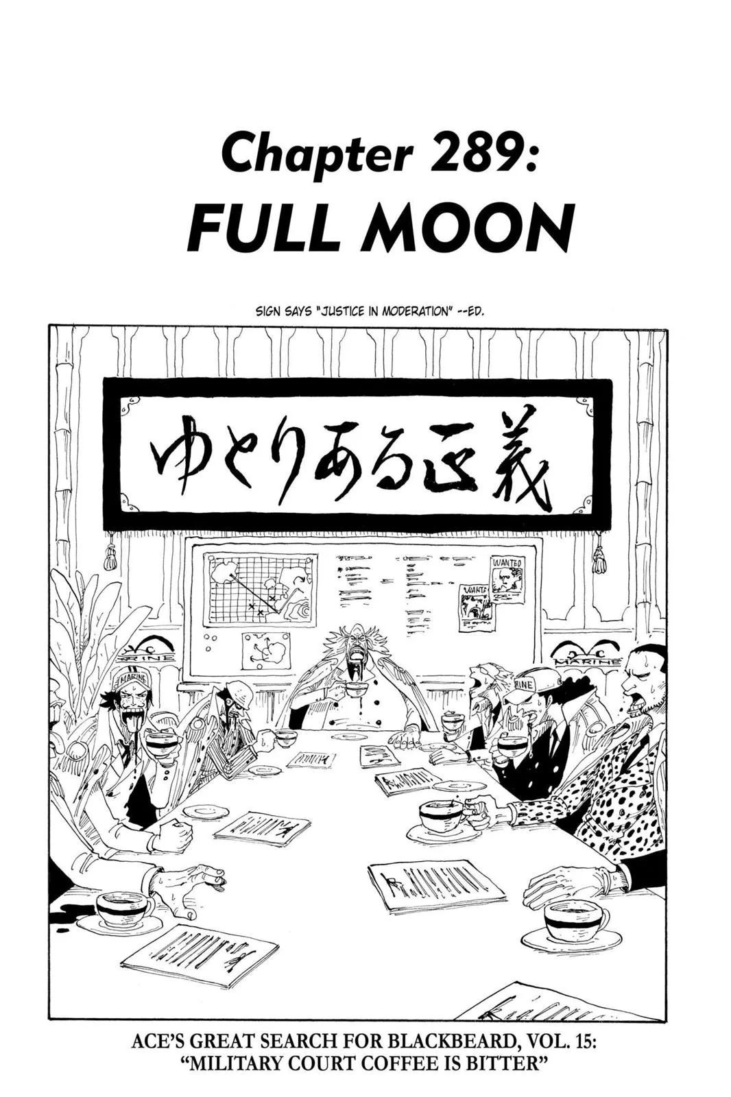 One Piece - Chapter 289 - Page 1