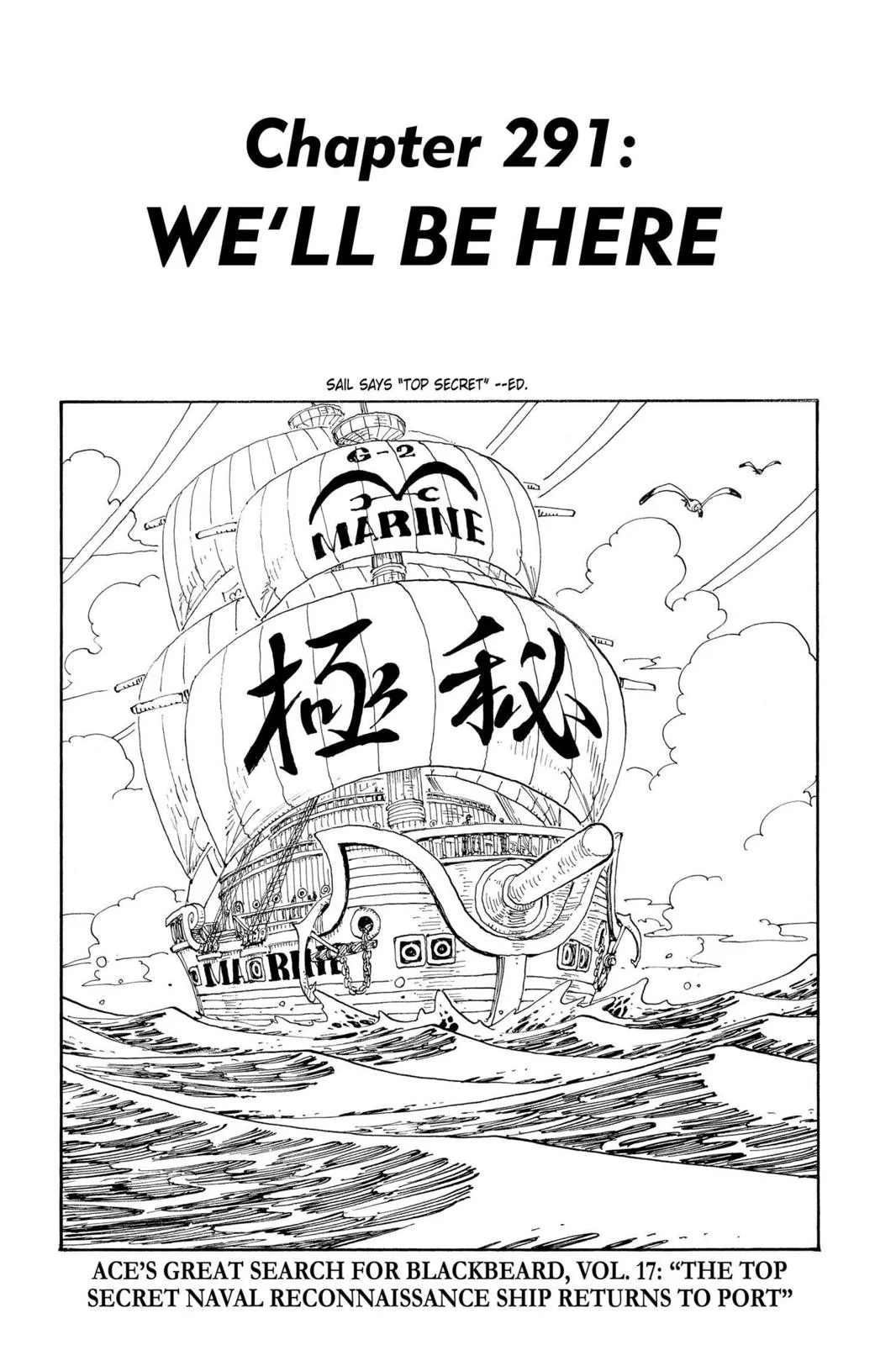 One Piece - Chapter 291 - Page 1