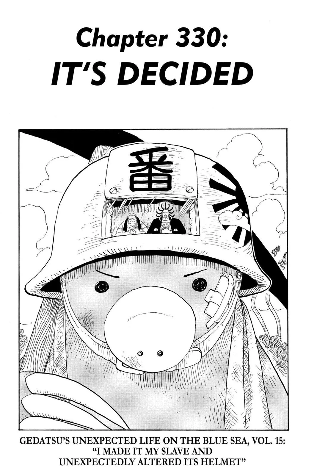 One Piece - Chapter 330 - Page 1